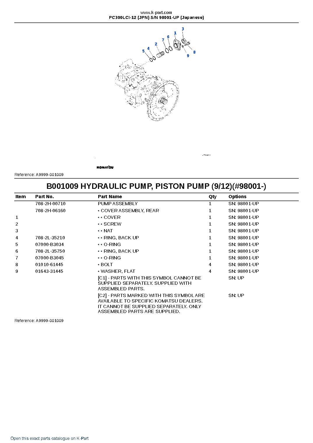 PC300LCI-12 (JPN)  S/N 98001-UP (Japanese) – sample page 9