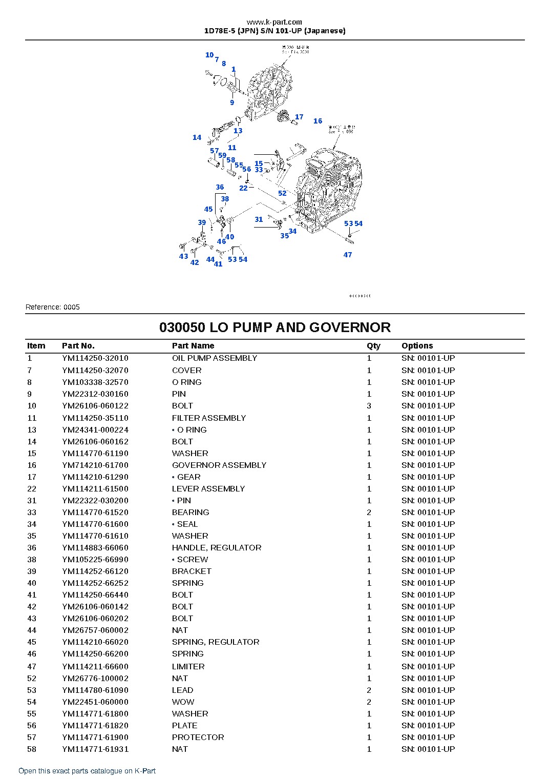 1D78E-5 (JPN)  S/N 101-UP (Japanese) – sample page 6