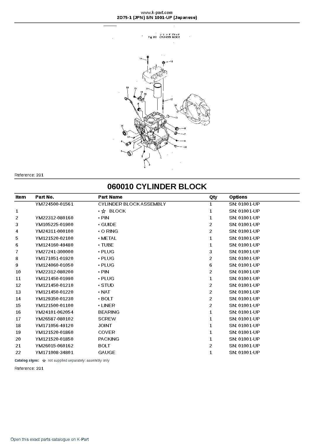 2D75-1 (JPN)  S/N 1001-UP (Japanese) – sample page 8