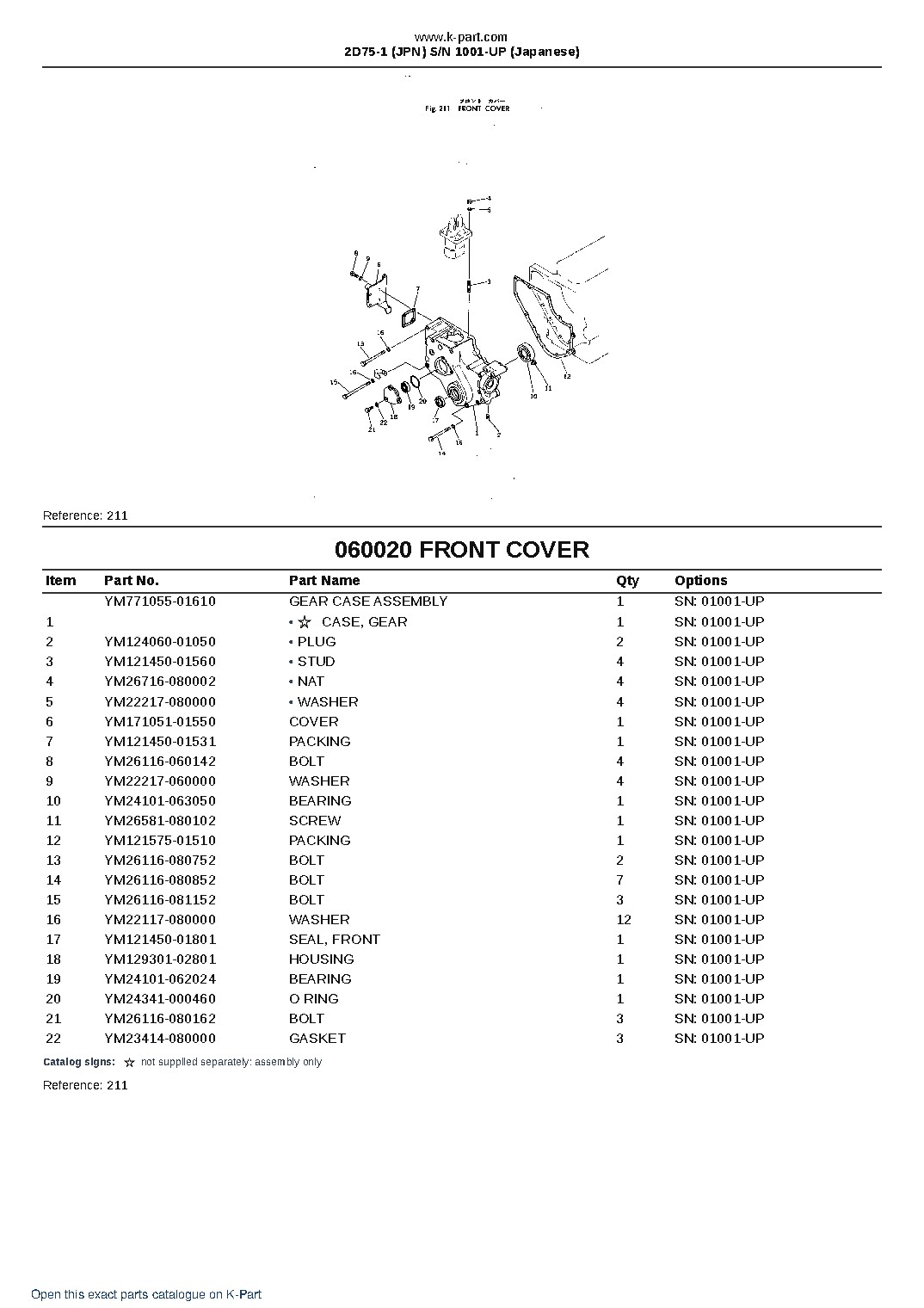 2D75-1 (JPN)  S/N 1001-UP (Japanese) – sample page 9
