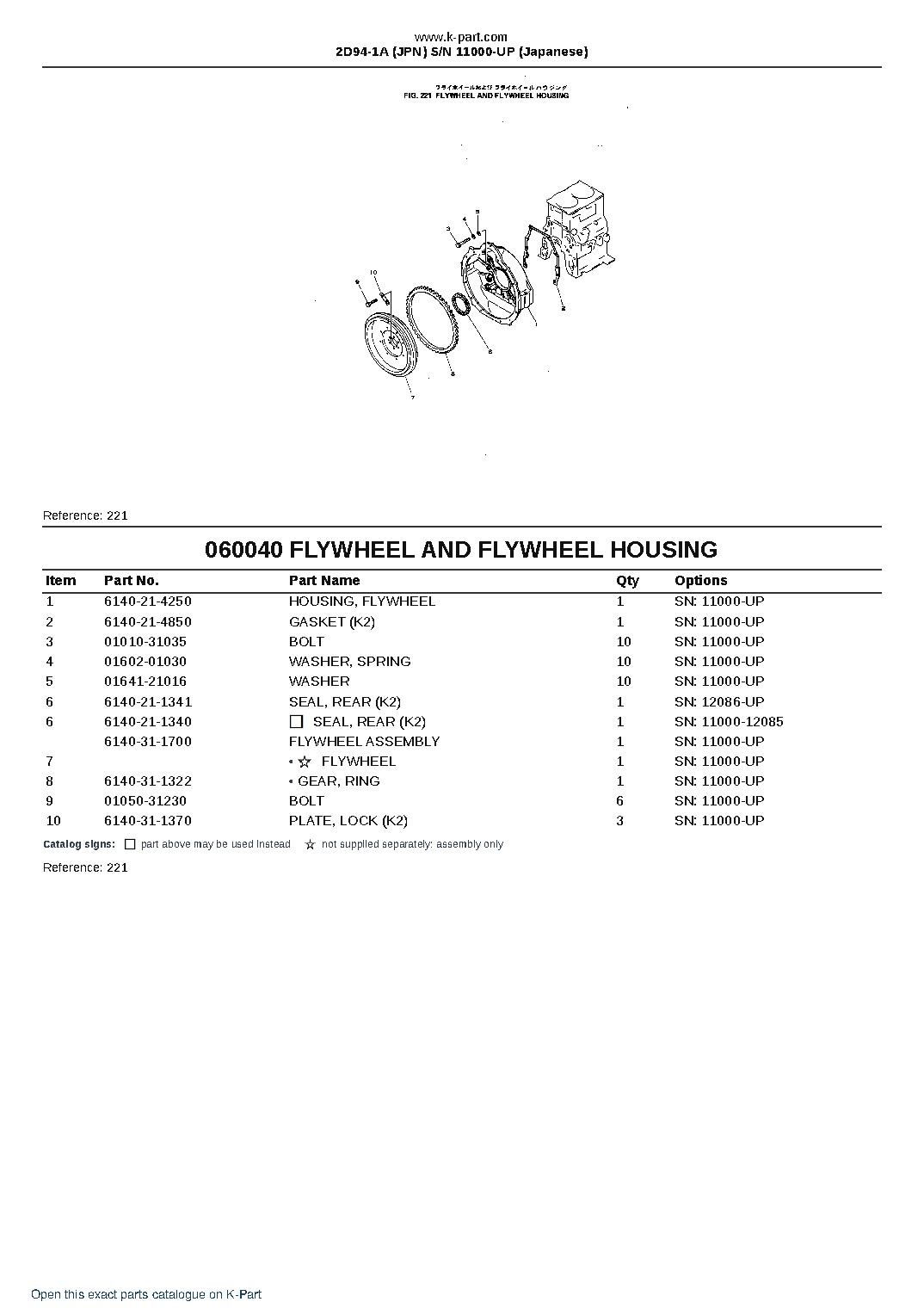 2D94-1A (JPN)  S/N 11000-UP (Japanese) – sample page 10