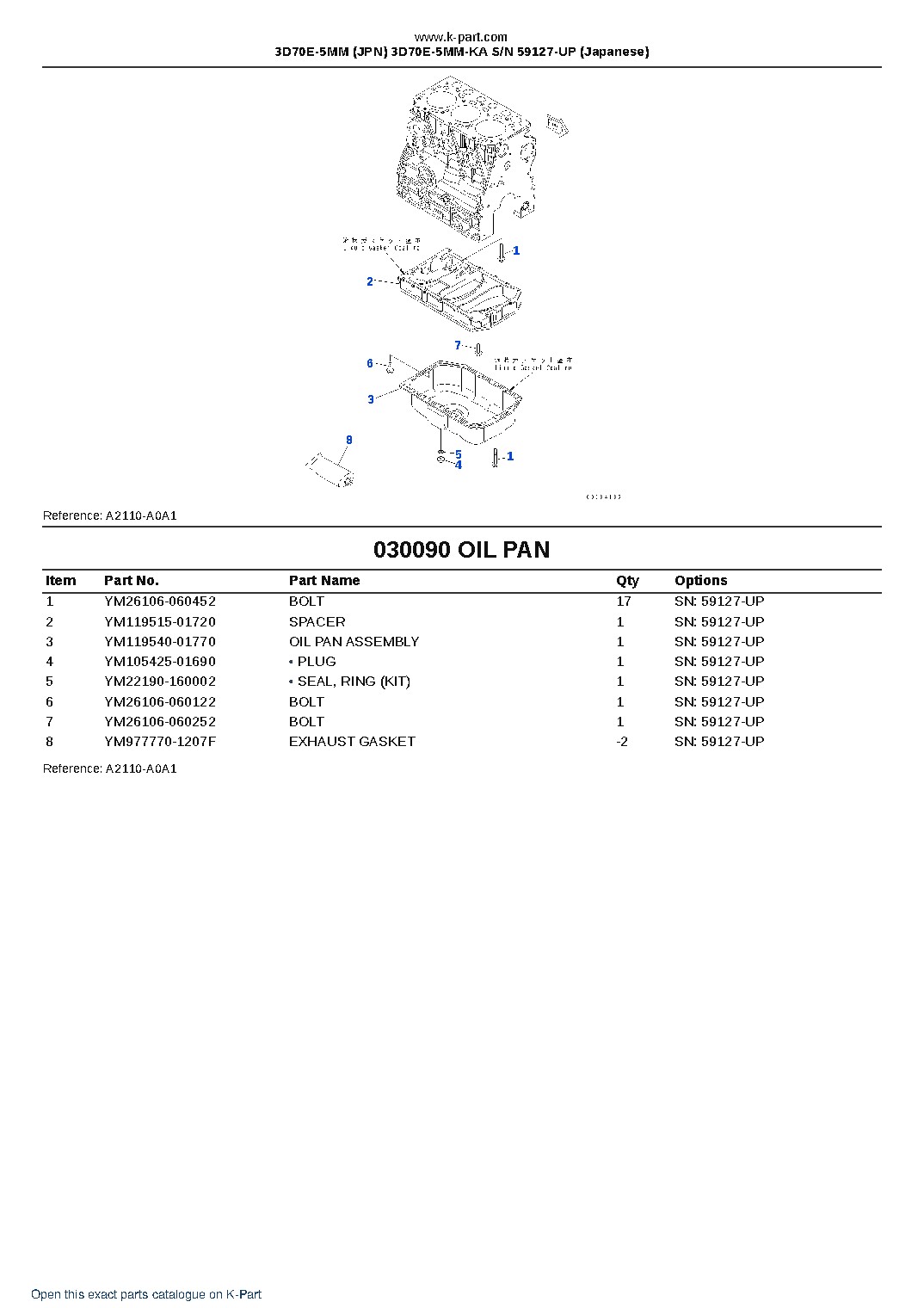 3D70E-5MM (JPN) 3D70E-5MM-KA S/N 59127-UP (Japanese) – sample page 10
