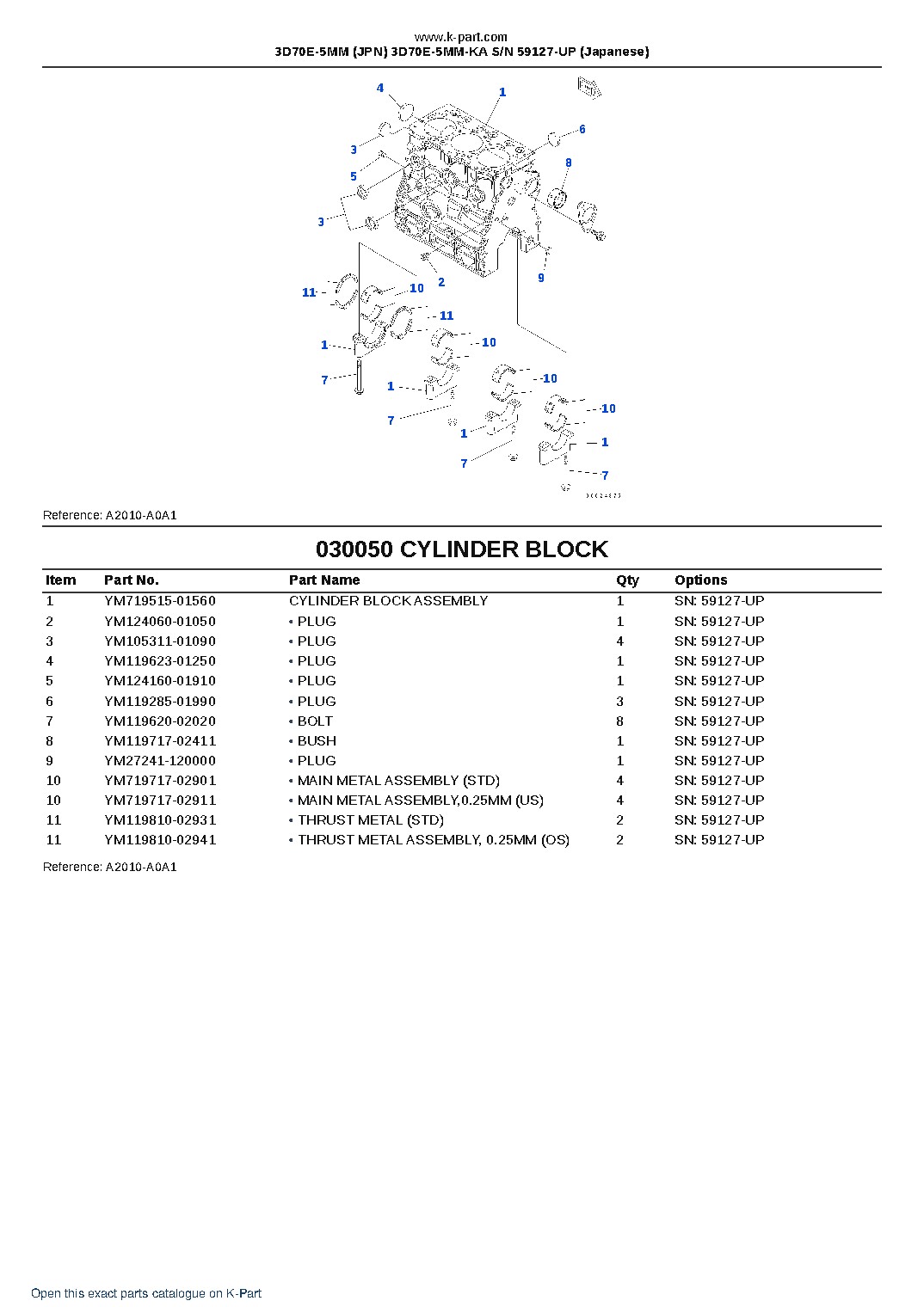 3D70E-5MM (JPN) 3D70E-5MM-KA S/N 59127-UP (Japanese) – sample page 5