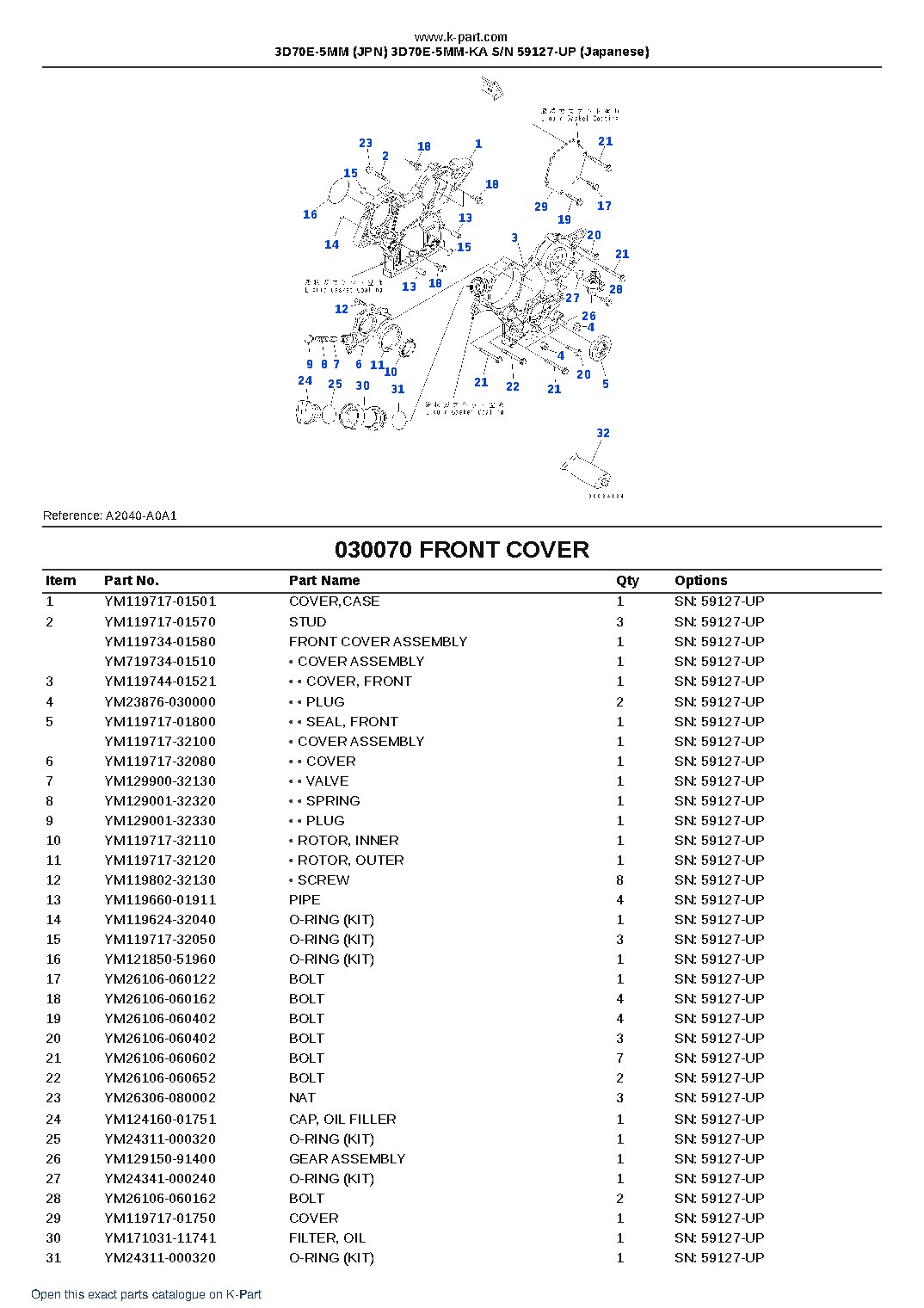 3D70E-5MM (JPN) 3D70E-5MM-KA S/N 59127-UP (Japanese) – sample page 7