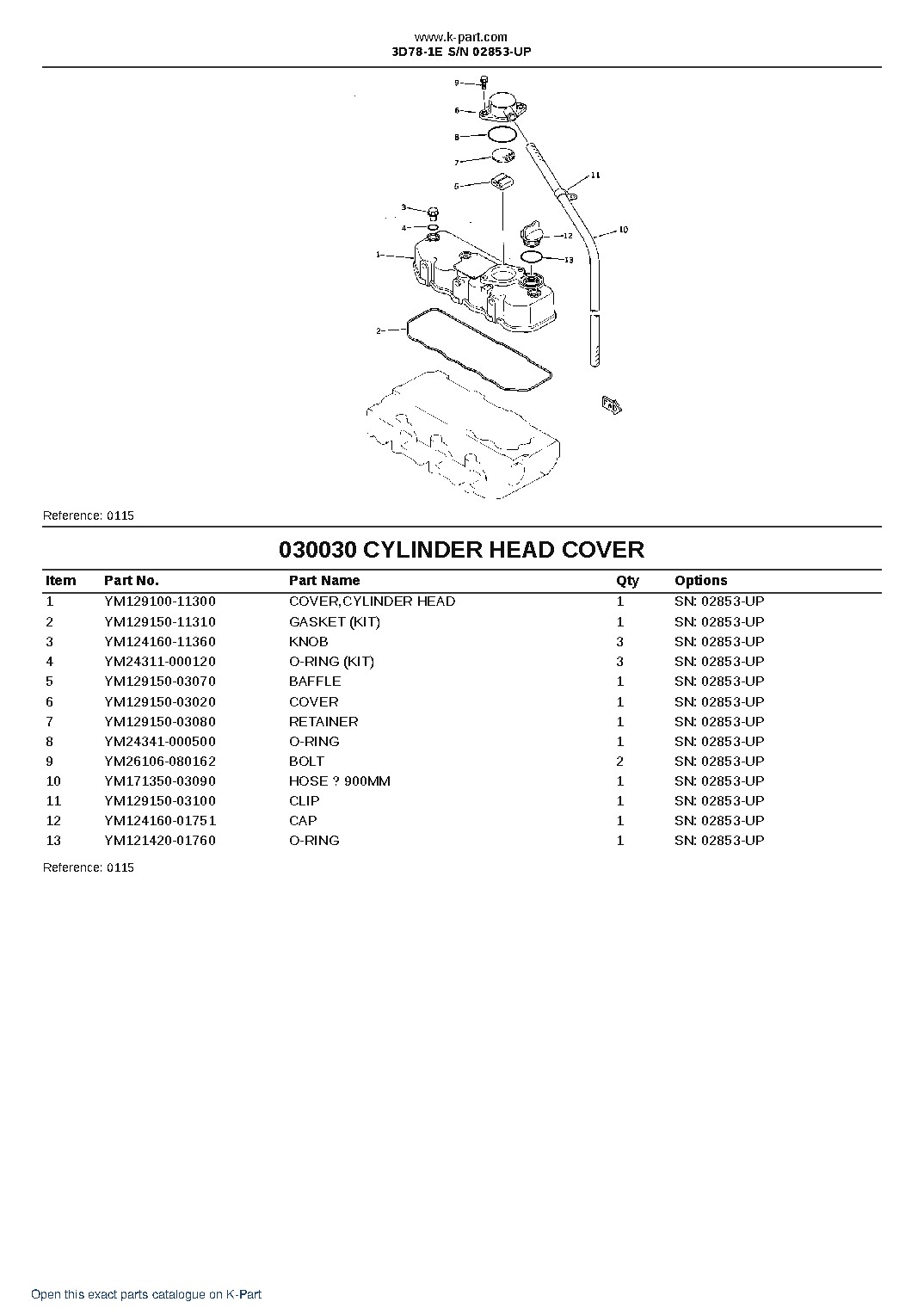 3D78-1E S/N 02853-UP – sample page 3 3D78-1E S/N 02853-UP – sample page 3