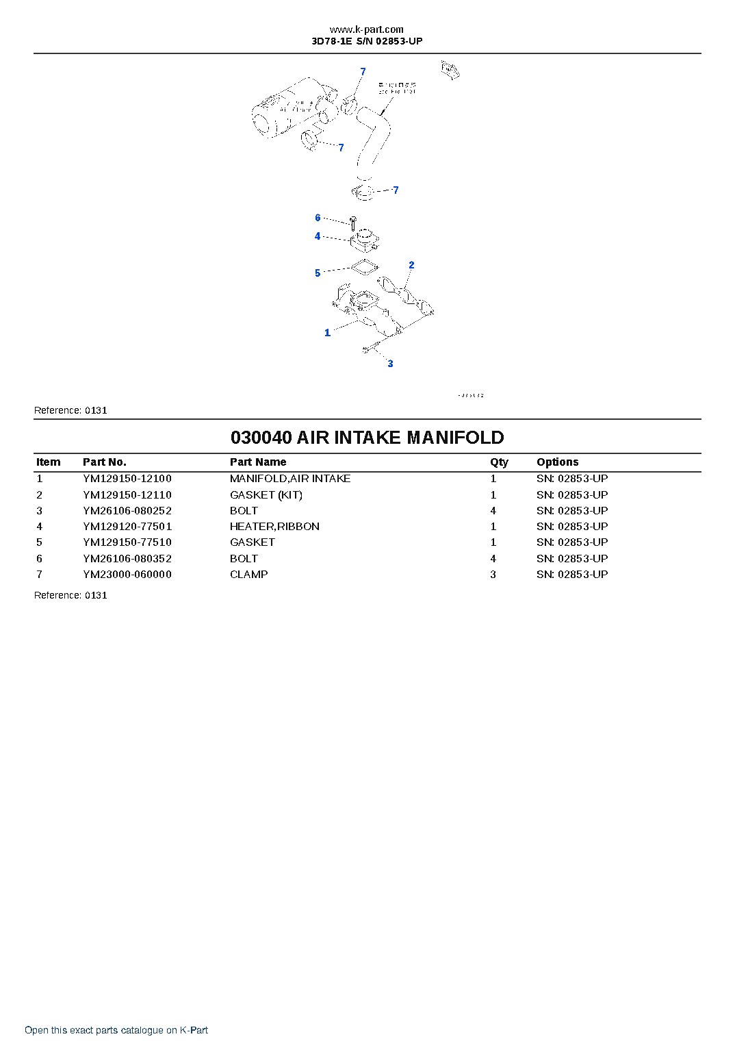 3D78-1E S/N 02853-UP – sample page 4 3D78-1E S/N 02853-UP – sample page 4