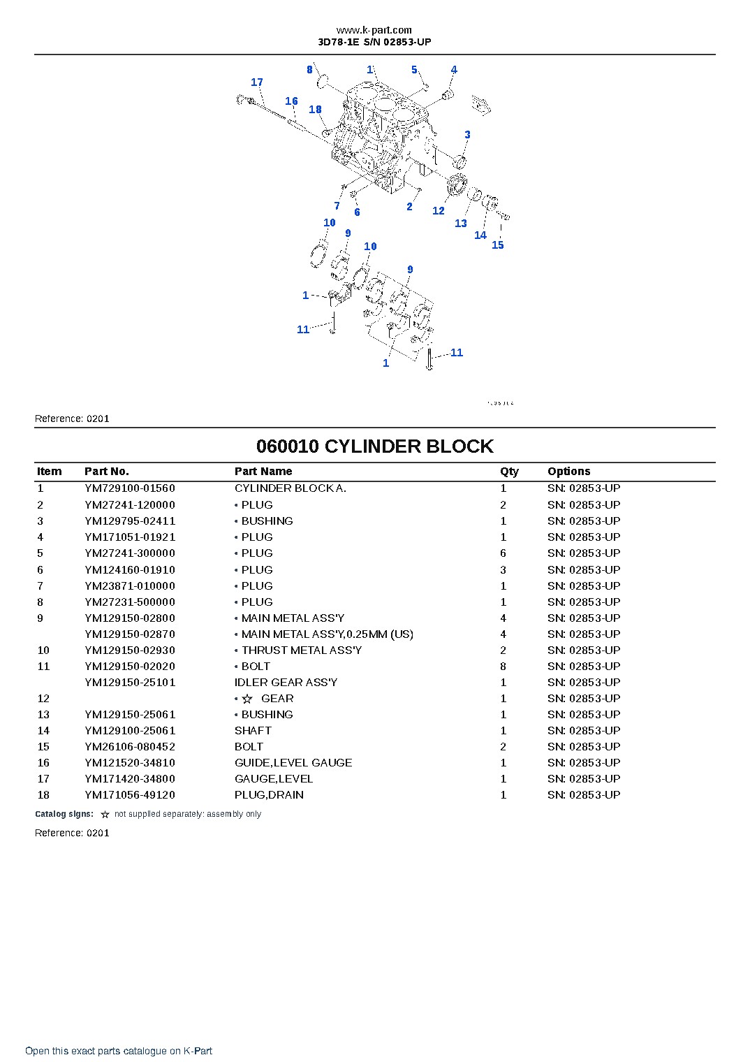 3D78-1E S/N 02853-UP – sample page 7 3D78-1E S/N 02853-UP – sample page 7