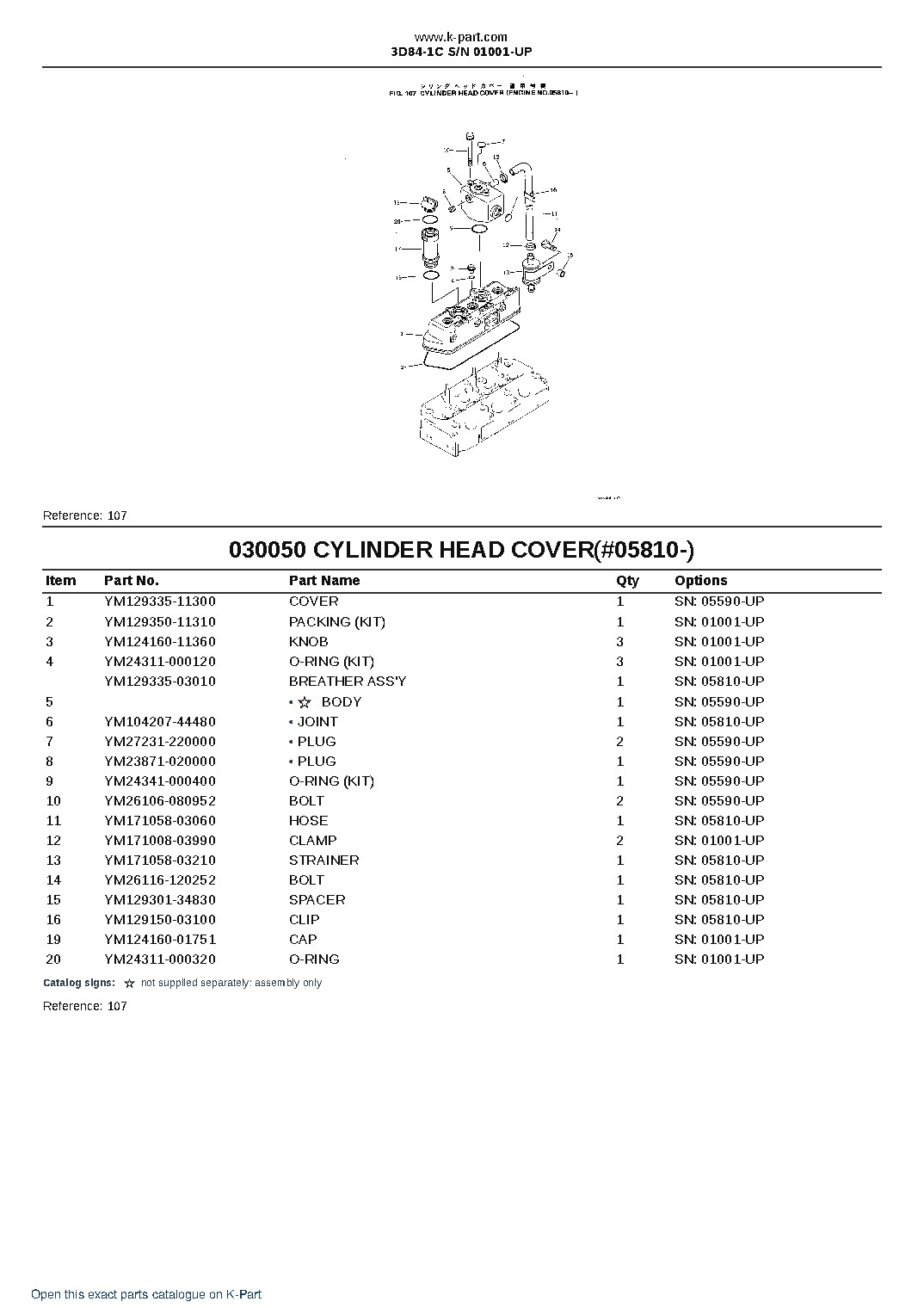 3D84-1C S/N 01001-UP – sample page 6 3D84-1C S/N 01001-UP – sample page 6