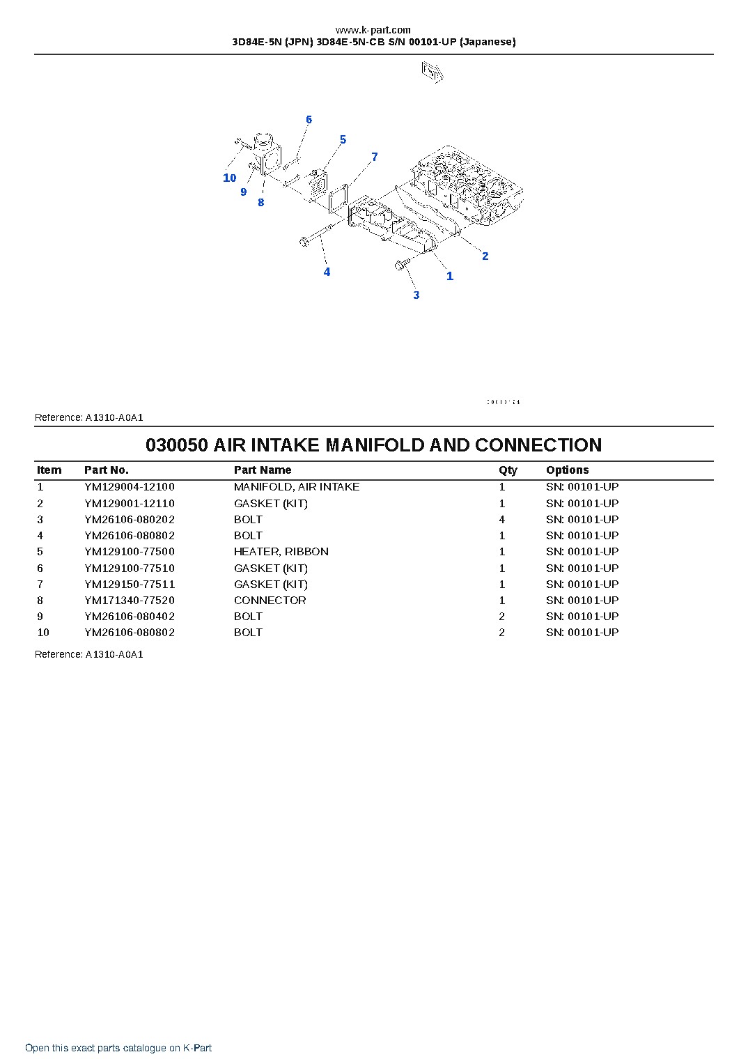 3D84E-5N (JPN) 3D84E-5N-CB S/N 00101-UP (Japanese) – sample page 5