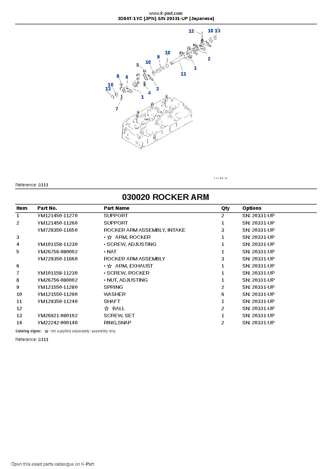 3D84T-1YC (JPN) S/N 20331-UP (Japanese) – sample page 3 3D84T-1YC (JPN) S/N 20331-UP (Japanese) – sample page 3