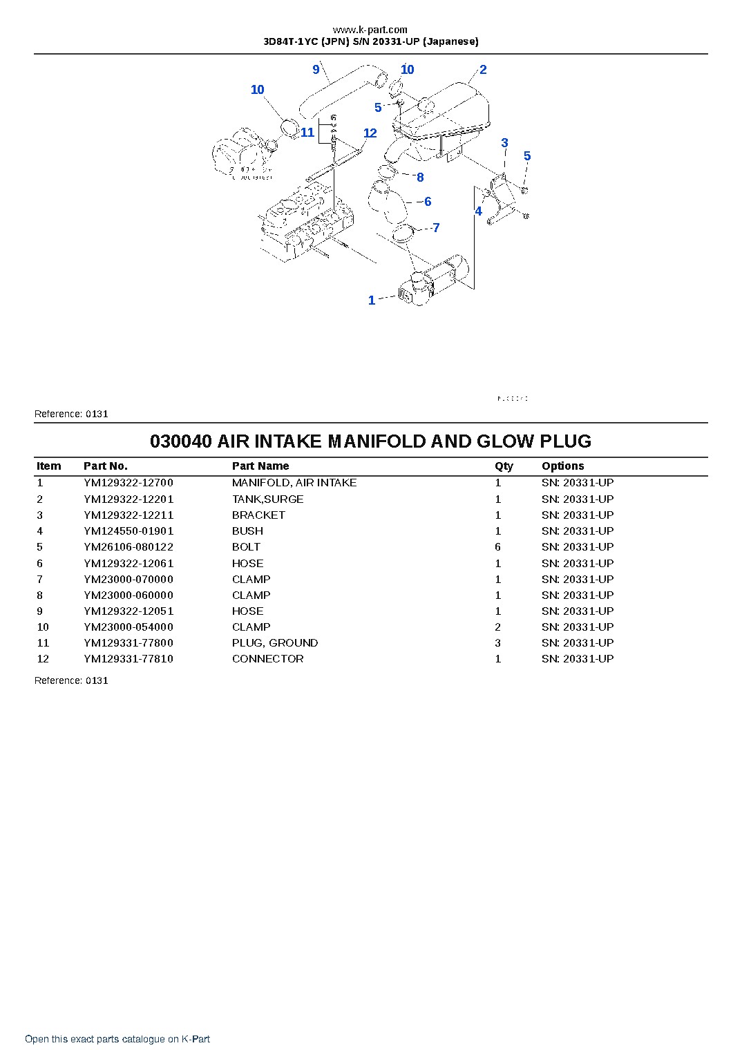 3D84T-1YC (JPN) S/N 20331-UP (Japanese) – sample page 5 3D84T-1YC (JPN) S/N 20331-UP (Japanese) – sample page 5