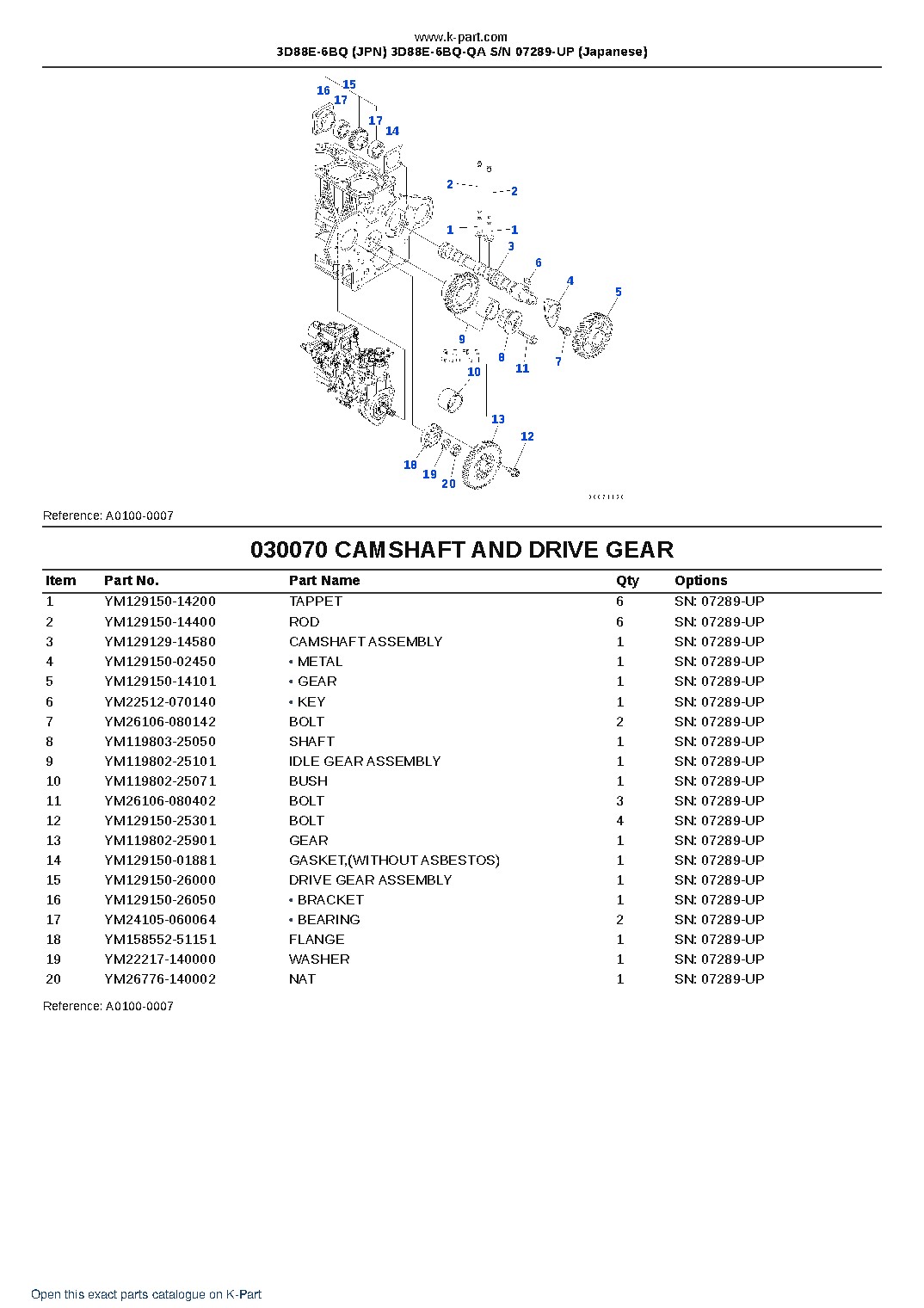 3D88E-6BQ (JPN) 3D88E-6BQ-QA S/N 07289-UP (Japanese) – sample page 8