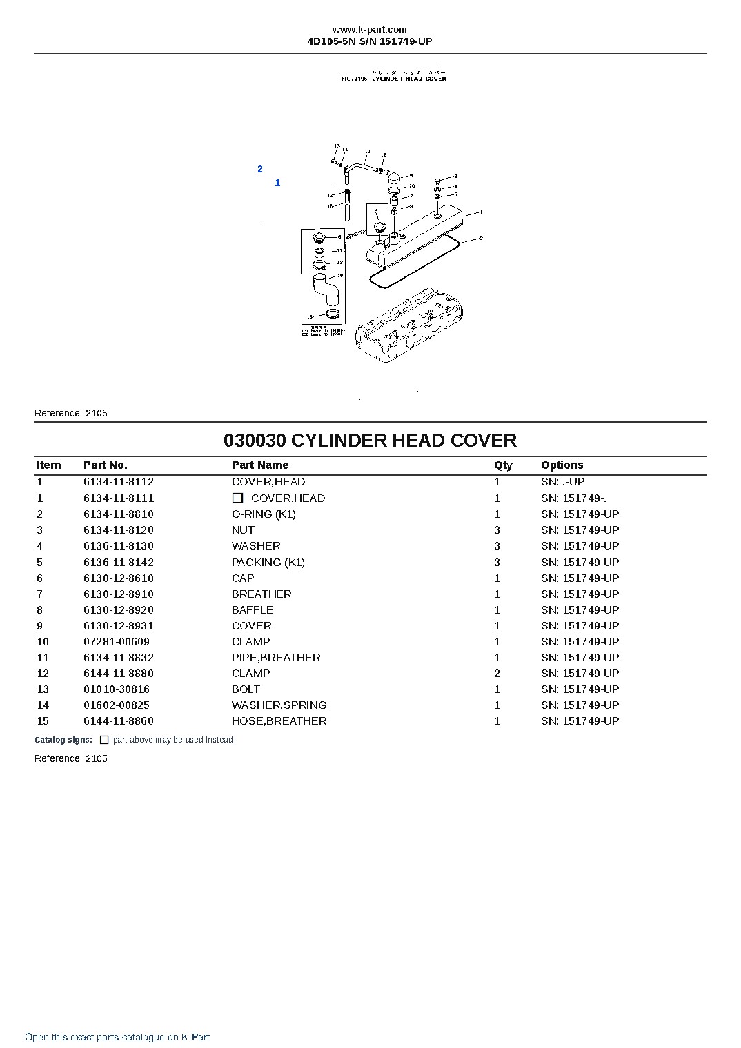 4D105-5N S/N 151749-UP – sample page 4