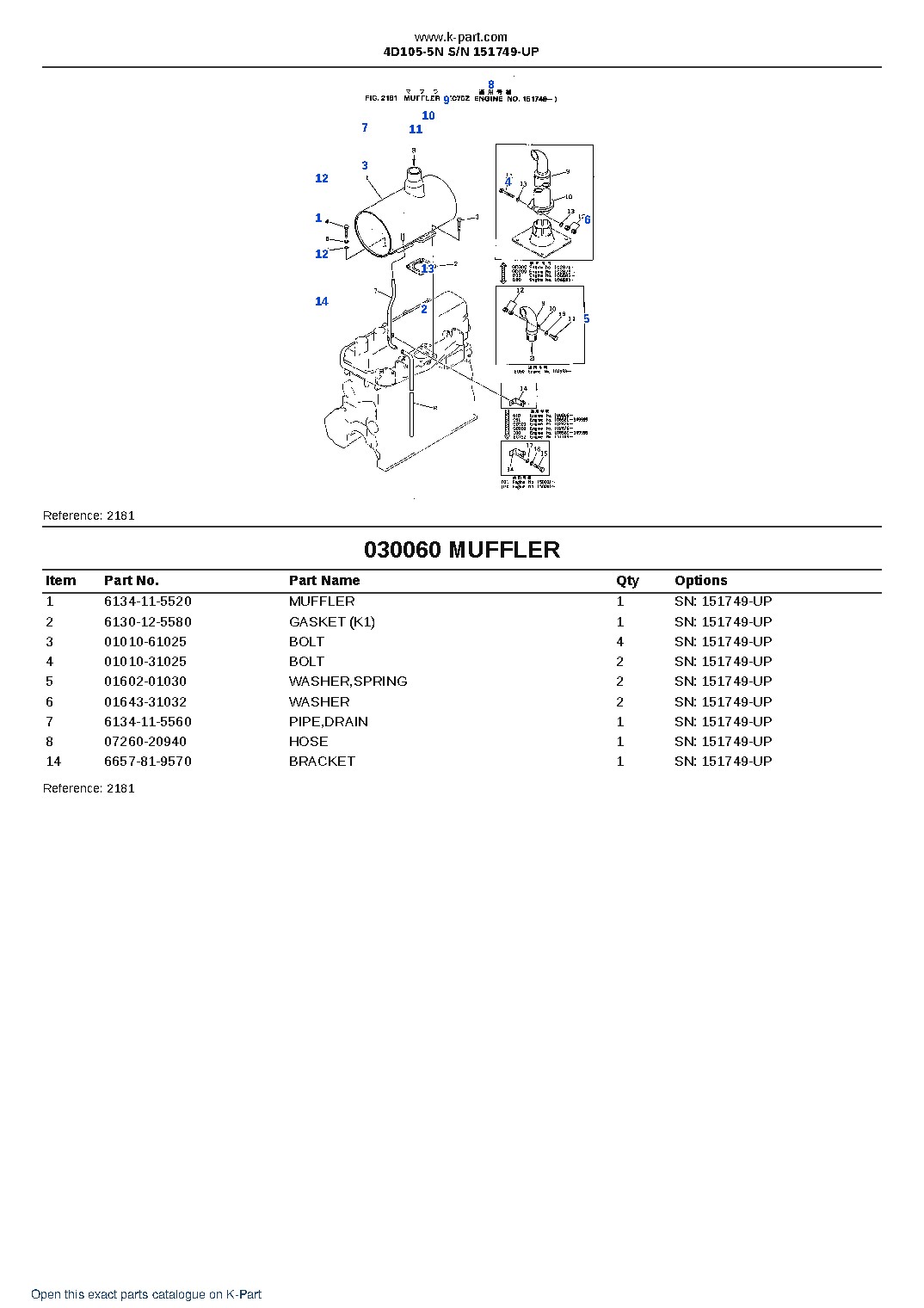 4D105-5N S/N 151749-UP – sample page 7