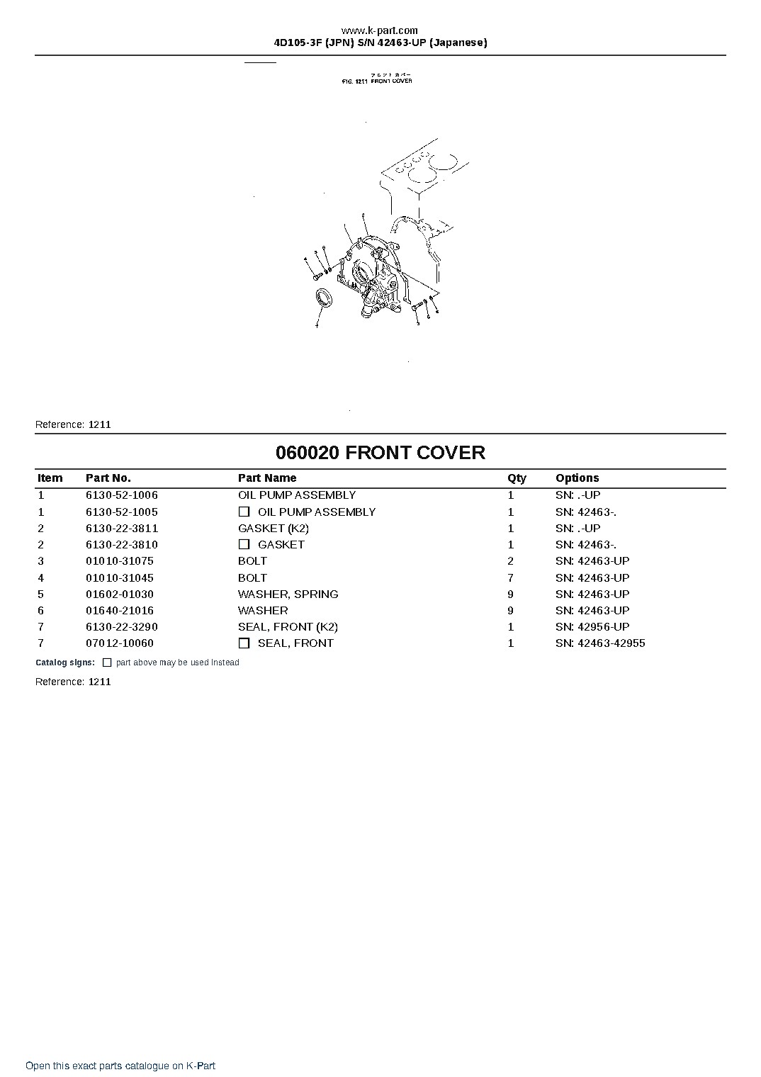 4D105-3F (JPN)  S/N 42463-UP (Japanese) – sample page 10