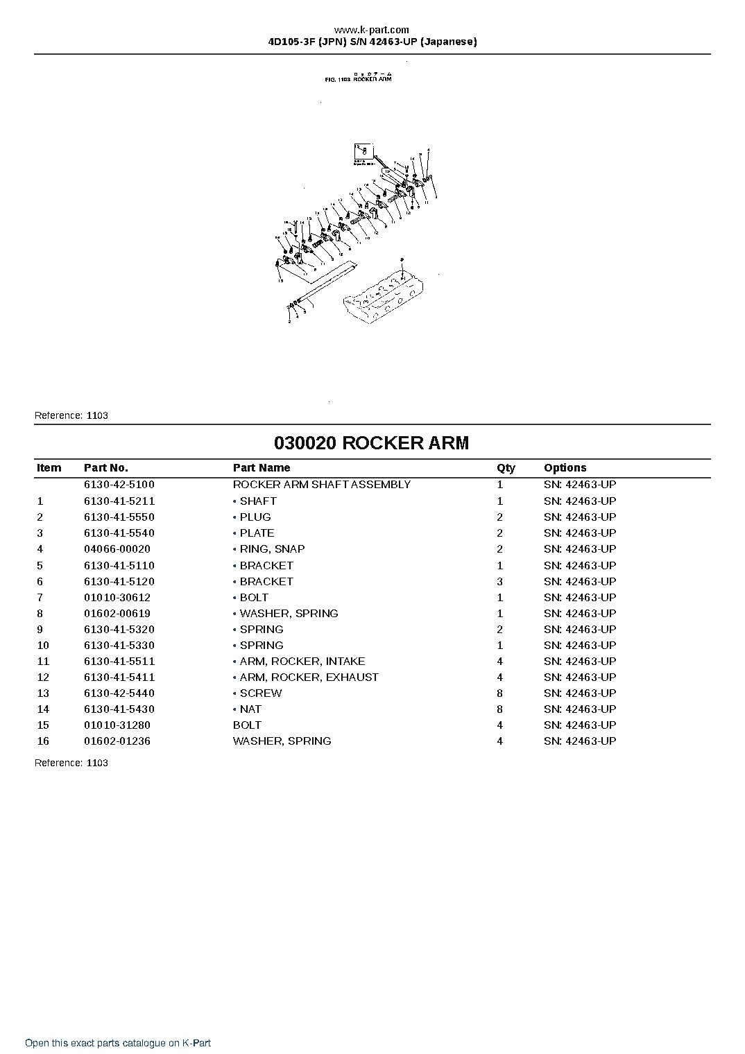 4D105-3F (JPN)  S/N 42463-UP (Japanese) – sample page 3
