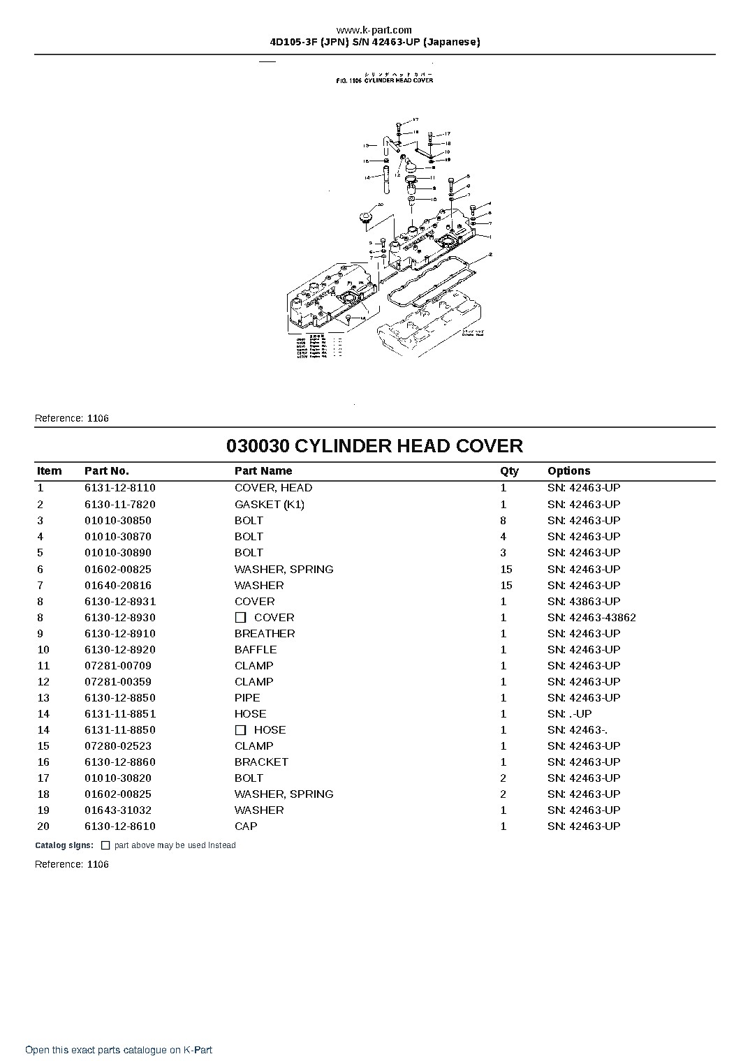 4D105-3F (JPN)  S/N 42463-UP (Japanese) – sample page 4