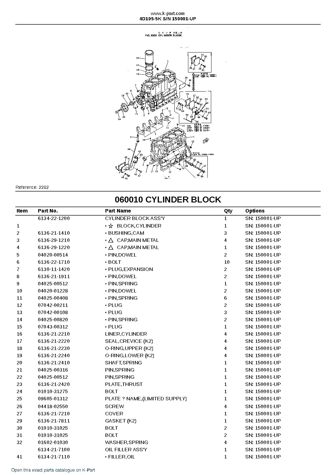 4D105-5K S/N 150001-UP – sample page 9 4D105-5K S/N 150001-UP – sample page 9