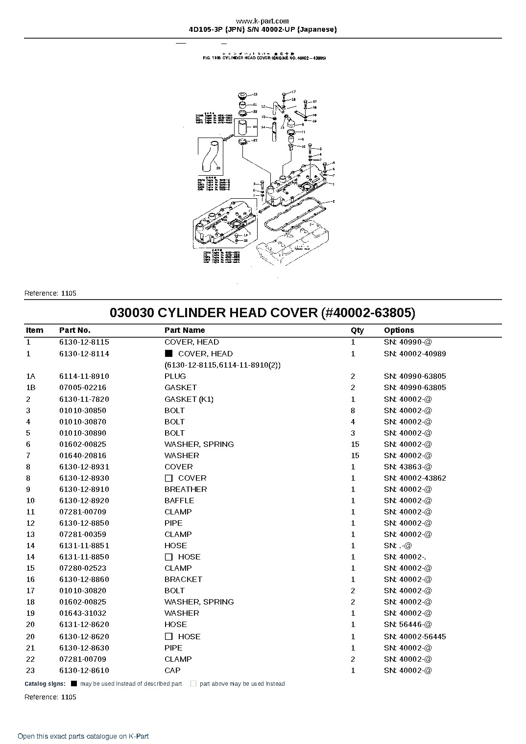 4D105-3P (JPN)  S/N 40002-UP (Japanese) – sample page 3