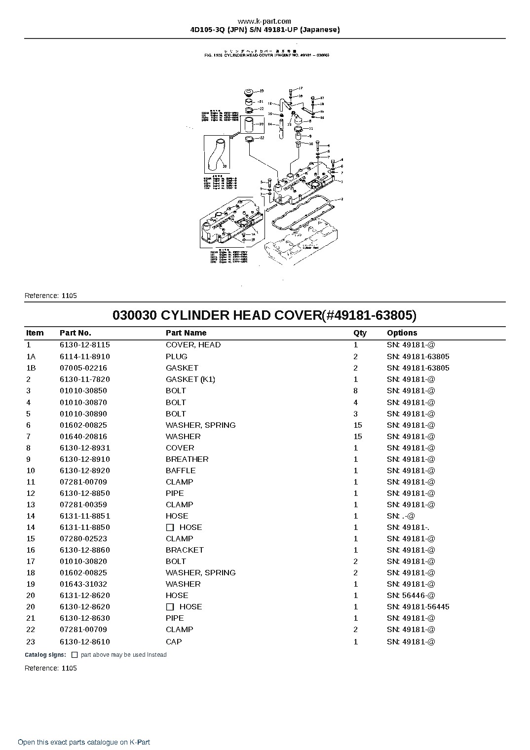 4D105-3Q (JPN)  S/N 49181-UP (Japanese) – sample page 3