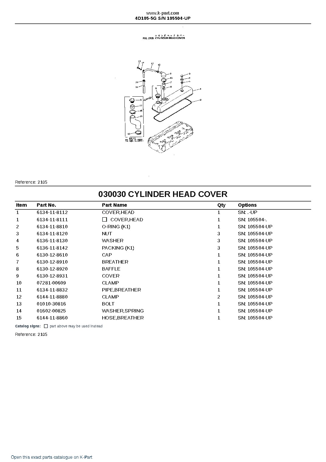 4D105-5G S/N 105504-UP – sample page 4 4D105-5G S/N 105504-UP – sample page 4