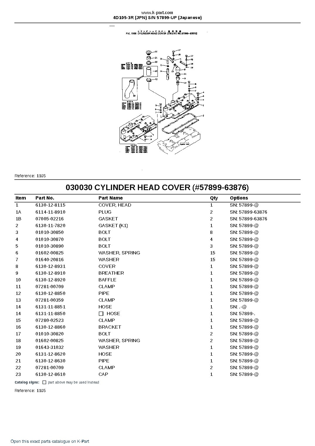 4D105-3R (JPN)  S/N 57899-UP (Japanese) – sample page 3