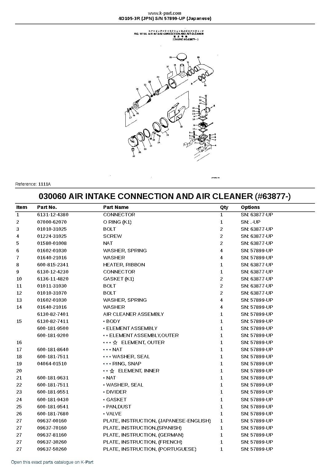 4D105-3R (JPN)  S/N 57899-UP (Japanese) – sample page 7