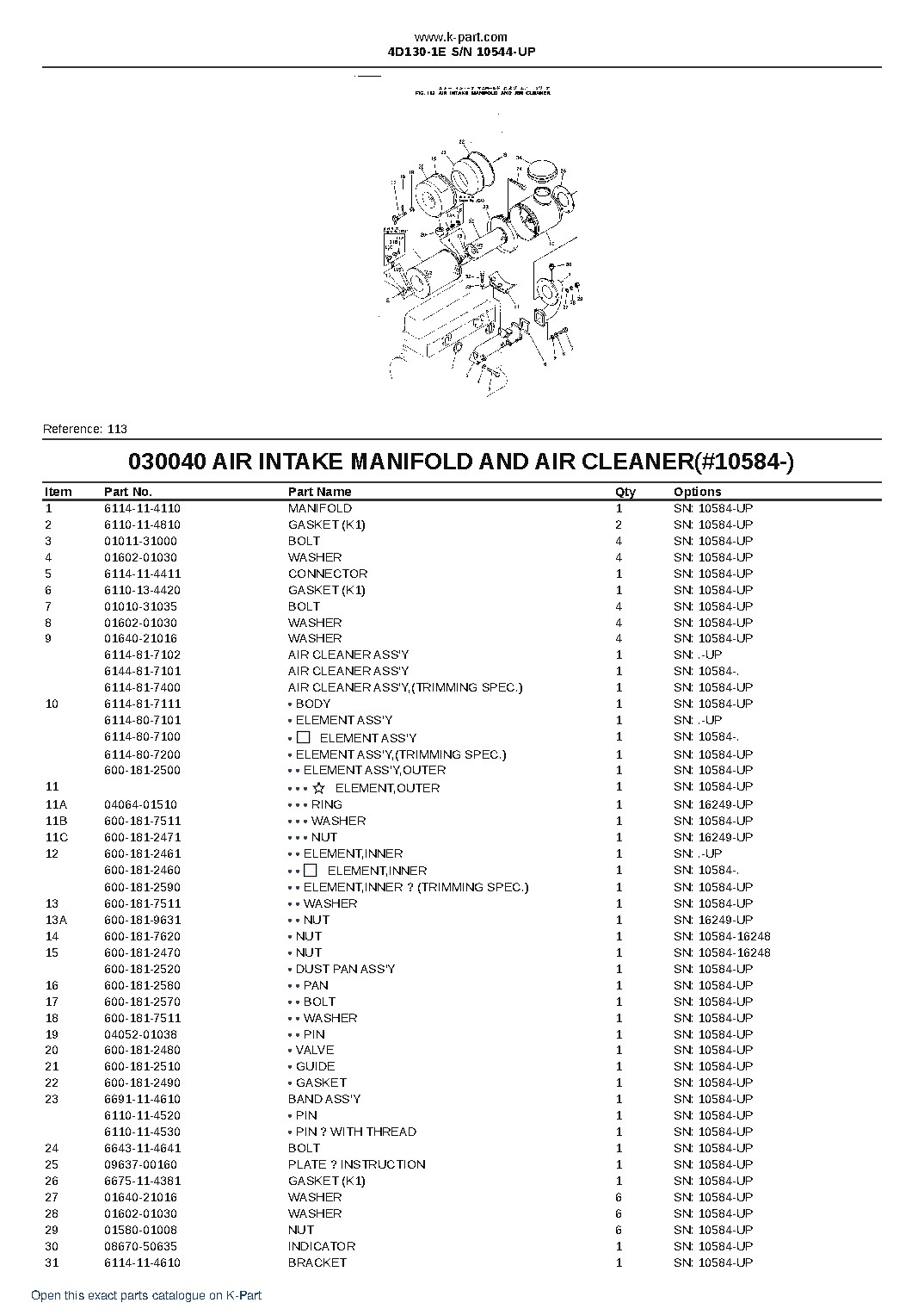 4D130-1E S/N 10544-UP – sample page 5 4D130-1E S/N 10544-UP – sample page 5