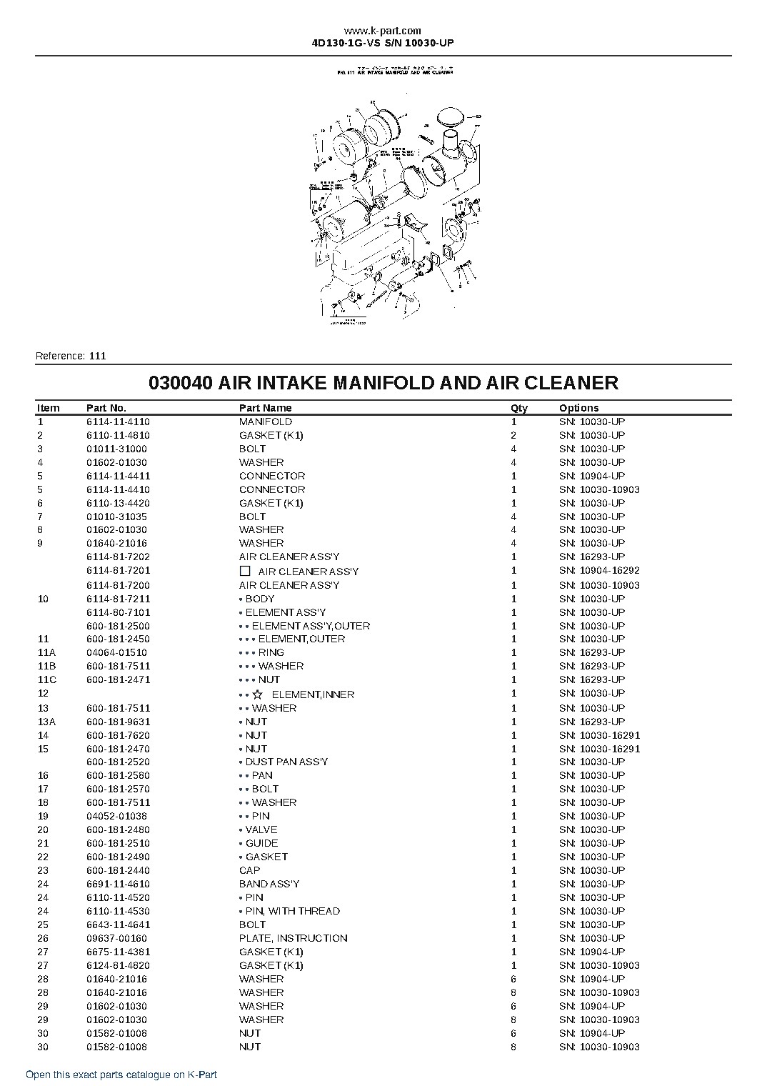 4D130-1G-VS S/N 10030-UP – sample page 5 4D130-1G-VS S/N 10030-UP – sample page 5