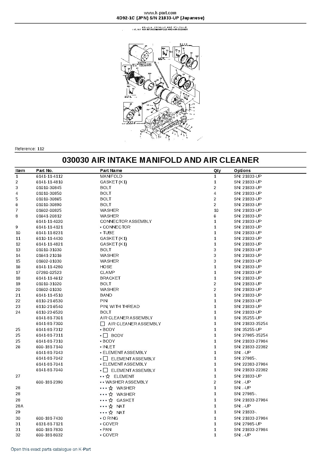 4D92-1C (JPN)  S/N 21833-UP (Japanese) – sample page 5