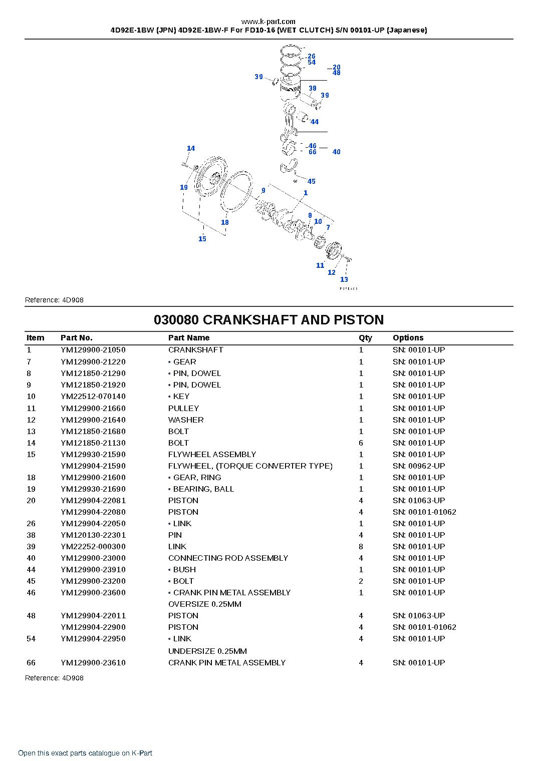 4D92E-1BW (JPN) 4D92E-1BW-F For FD10-16 (WET CLUTCH) S/N 00101-UP (Japanese) – sample page 9