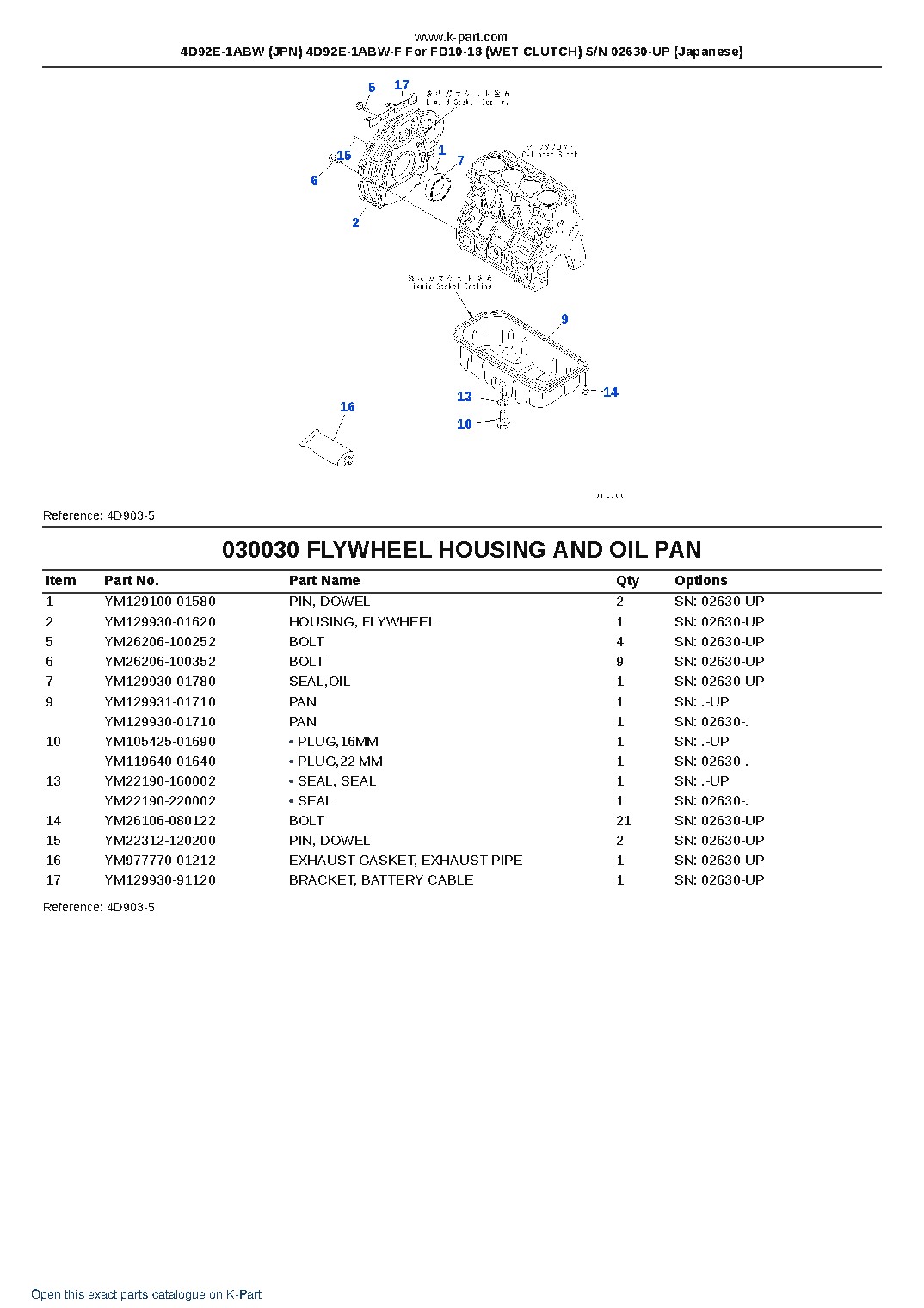 4D92E-1ABW (JPN) 4D92E-1ABW-F For FD10-18 (WET CLUTCH) S/N 02630-UP (Japanese) – sample page 3