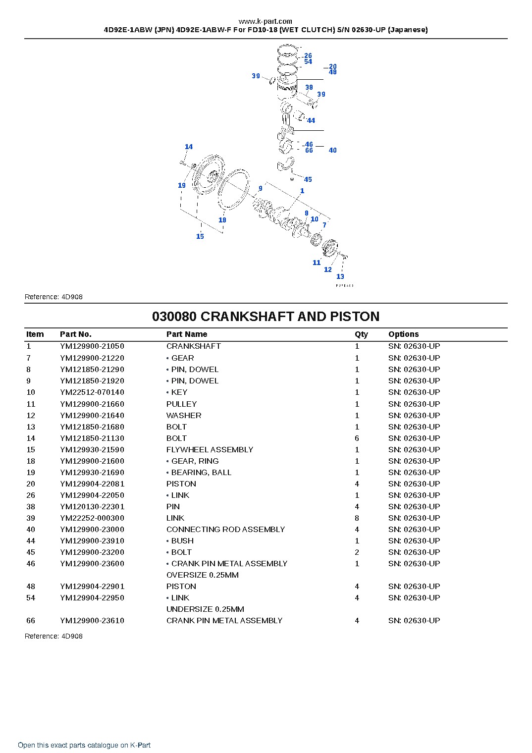 4D92E-1ABW (JPN) 4D92E-1ABW-F For FD10-18 (WET CLUTCH) S/N 02630-UP (Japanese) – sample page 9