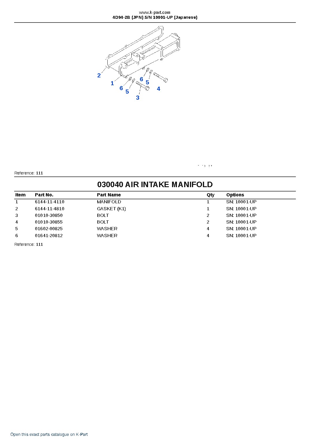 4D94-2B (JPN)  S/N 10001-UP (Japanese) – sample page 5