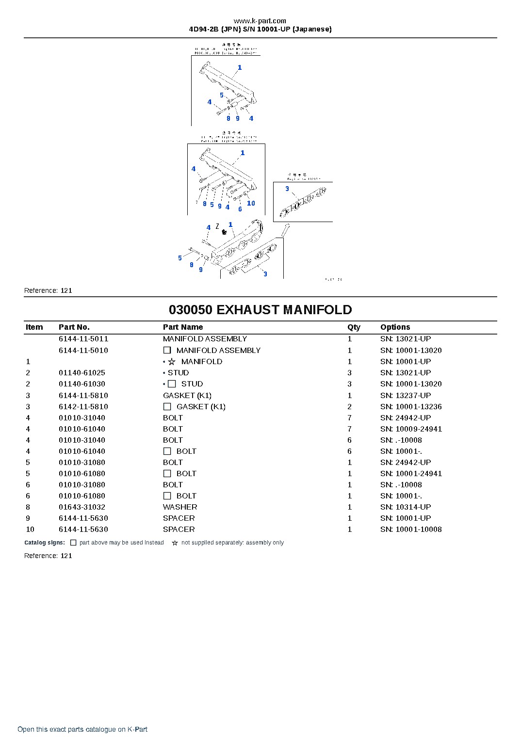 4D94-2B (JPN)  S/N 10001-UP (Japanese) – sample page 6