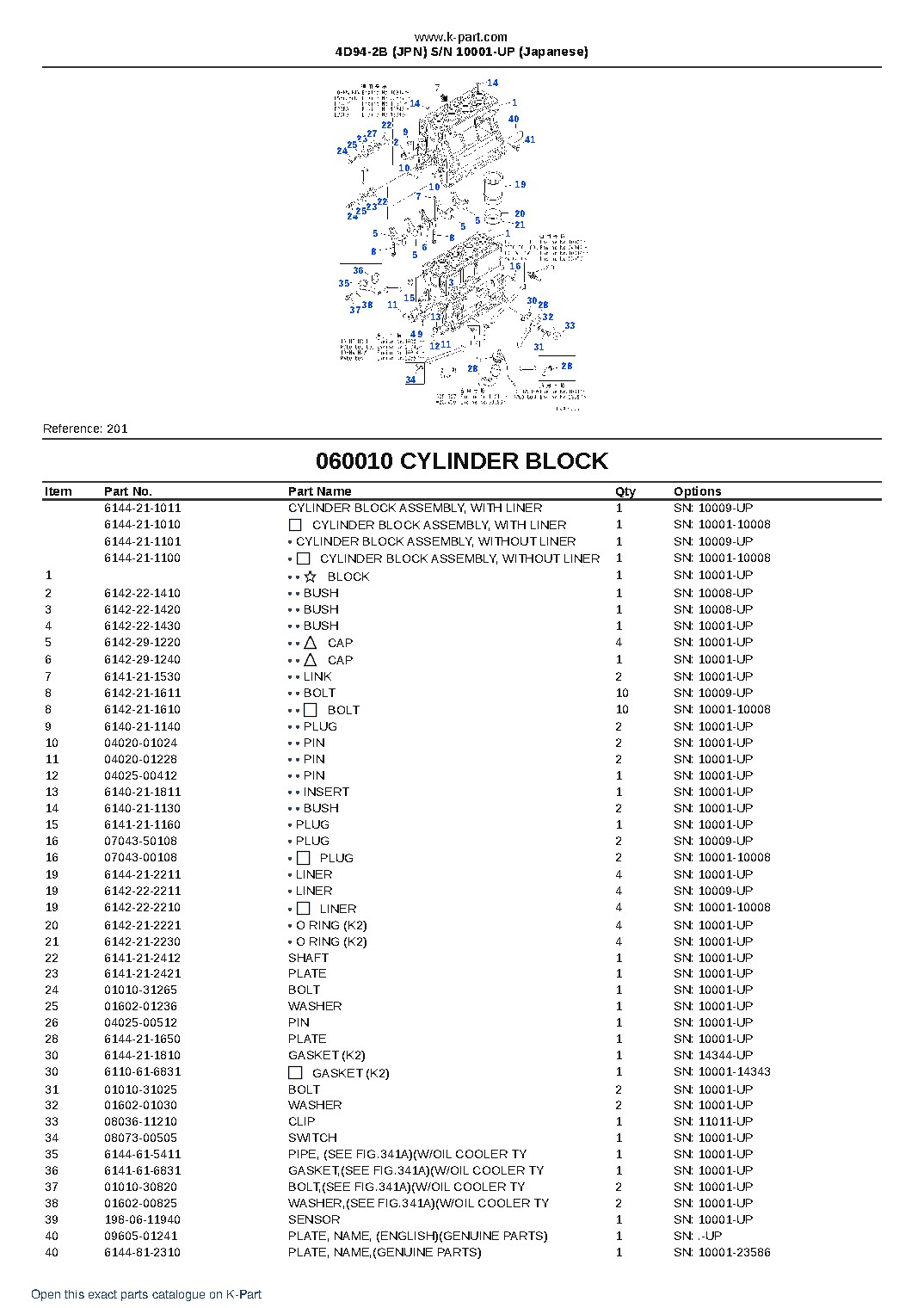4D94-2B (JPN)  S/N 10001-UP (Japanese) – sample page 9
