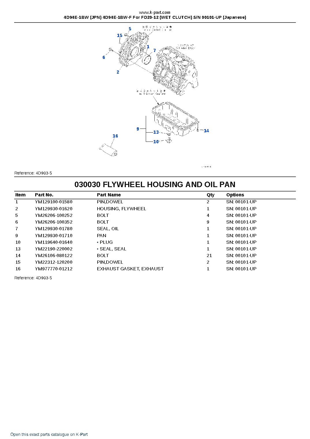 4D94E-1BW (JPN) 4D94E-1BW-F For FD20-12 (WET CLUTCH) S/N 00101-UP (Japanese) – sample page 3