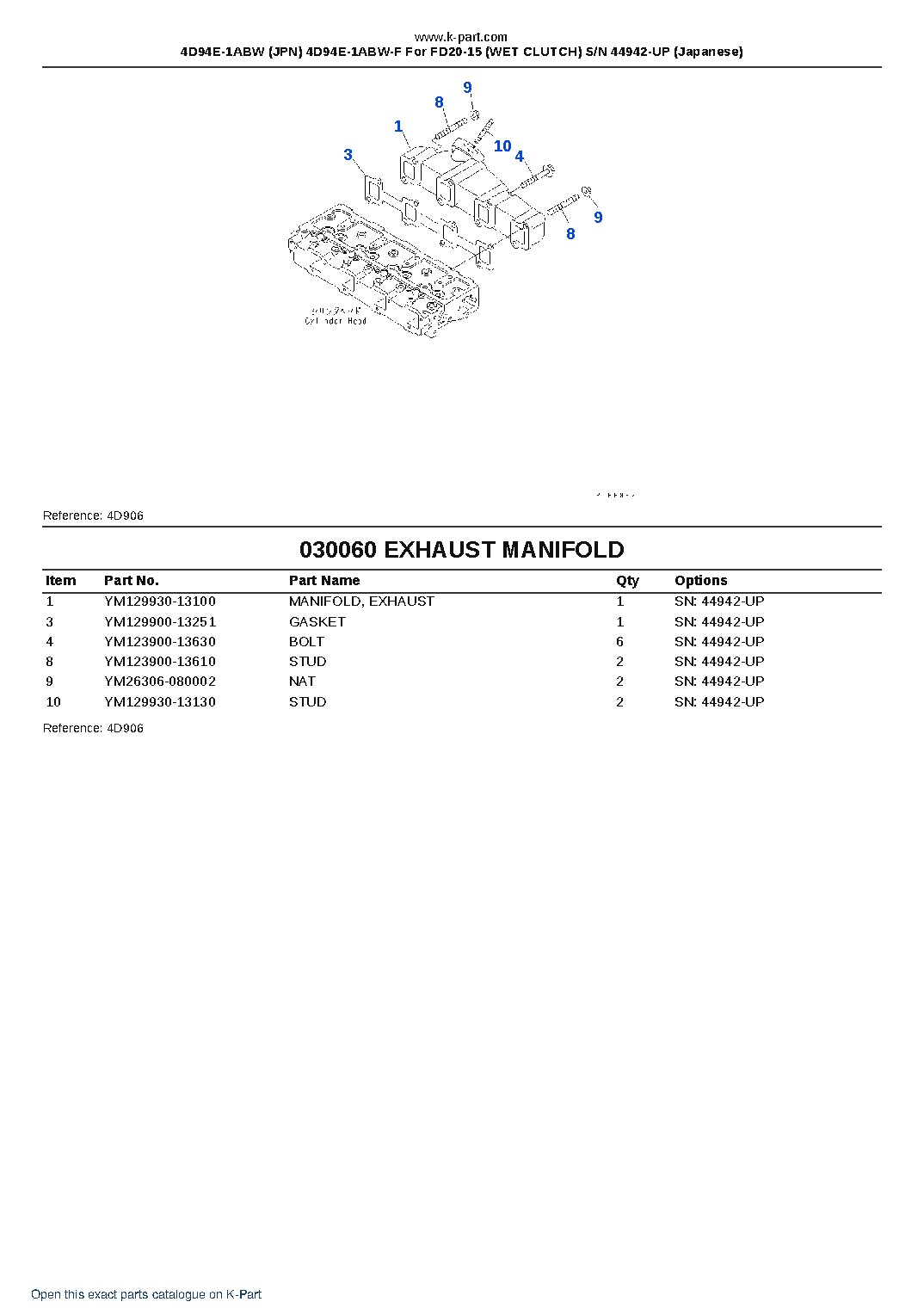 4D94E-1ABW (JPN) 4D94E-1ABW-F For FD20-15 (WET CLUTCH) S/N 44942-UP (Japanese) – sample page 7