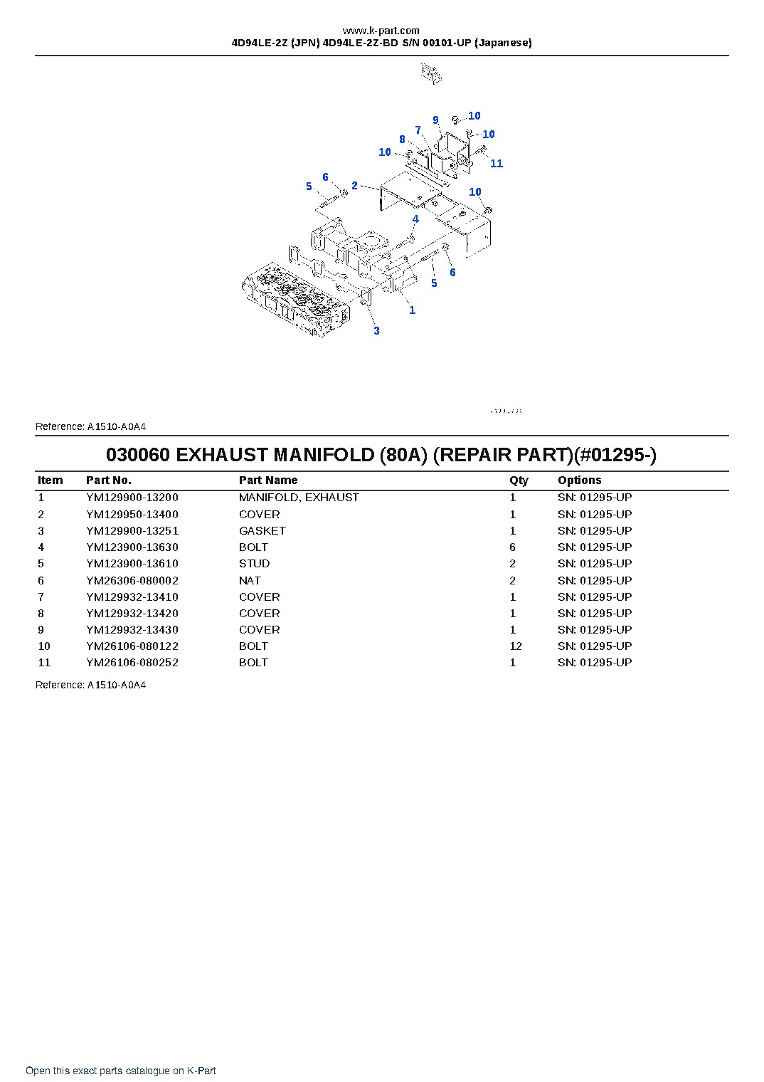 4D94LE-2Z (JPN) 4D94LE-2Z-BD S/N 00101-UP (Japanese) – sample page 6