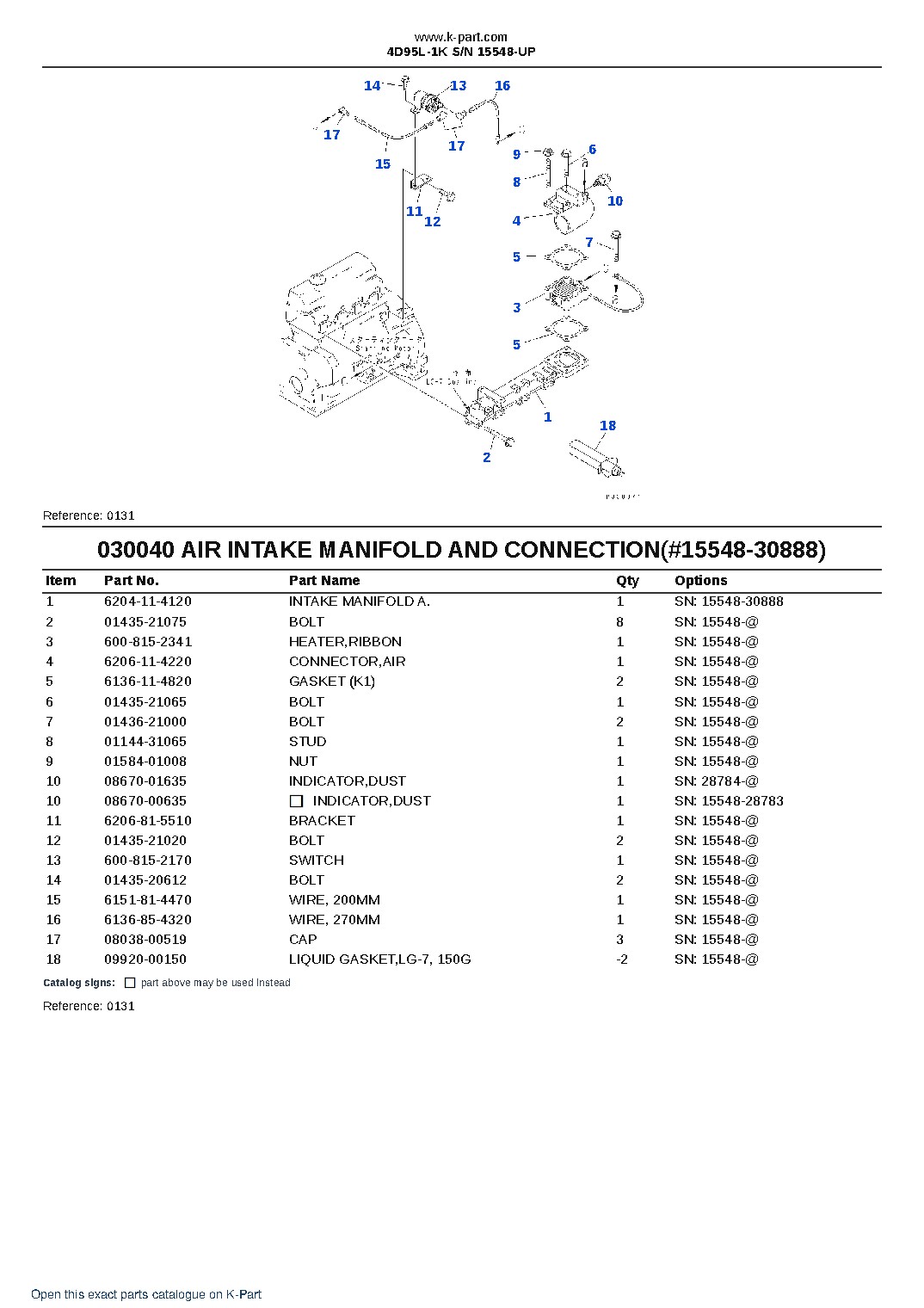 4D95L-1K S/N 15548-UP – sample page 4 4D95L-1K S/N 15548-UP – sample page 4