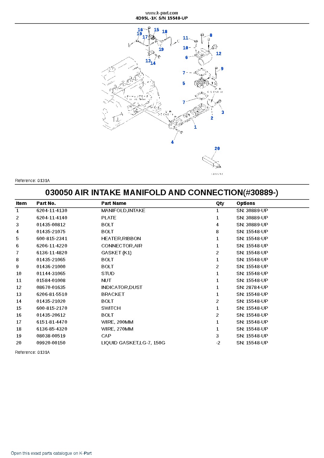 4D95L-1K S/N 15548-UP – sample page 5 4D95L-1K S/N 15548-UP – sample page 5