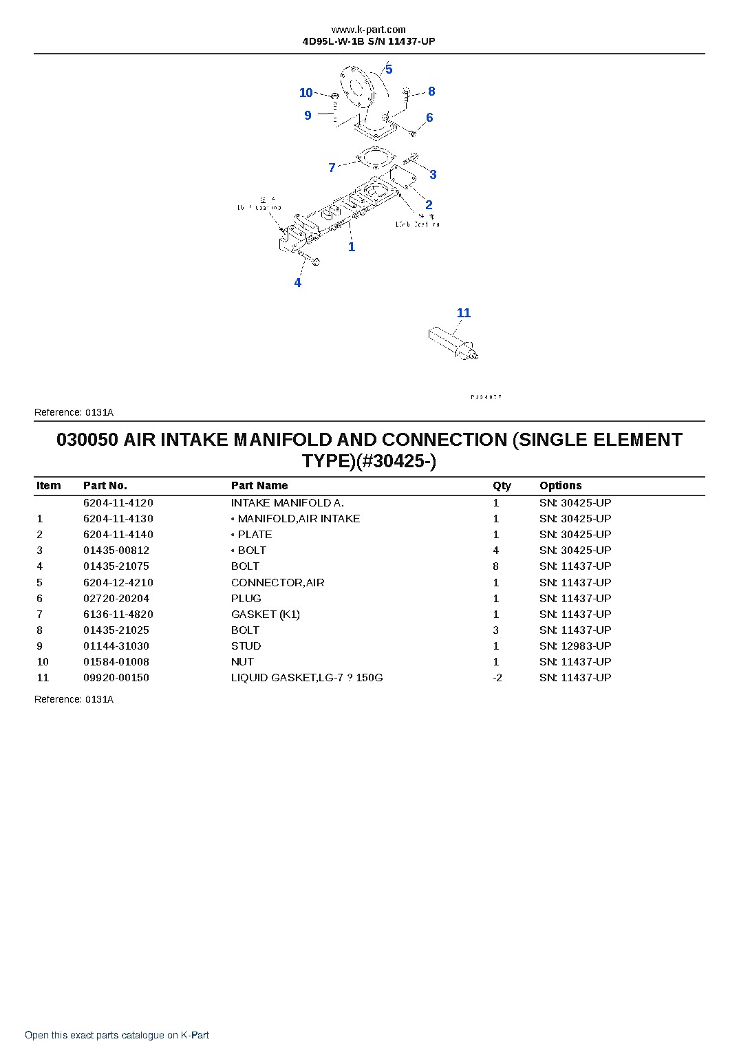 4D95L-W-1B S/N 11437-UP – sample page 6 4D95L-W-1B S/N 11437-UP – sample page 6