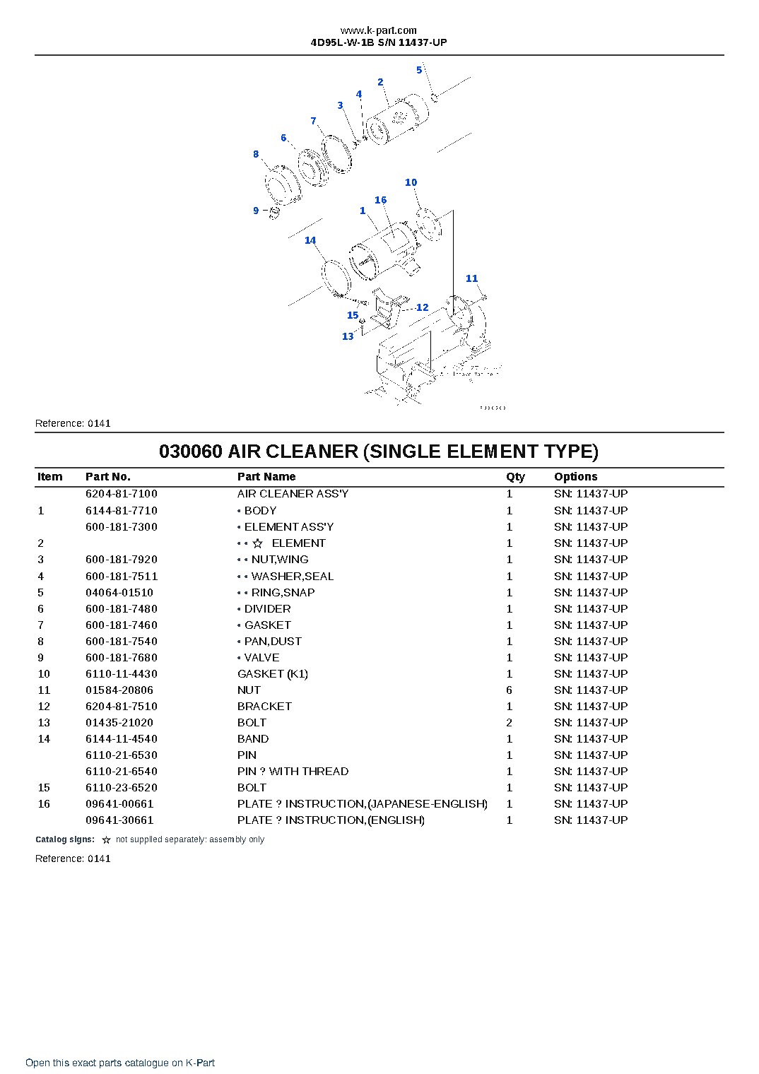 4D95L-W-1B S/N 11437-UP – sample page 7 4D95L-W-1B S/N 11437-UP – sample page 7