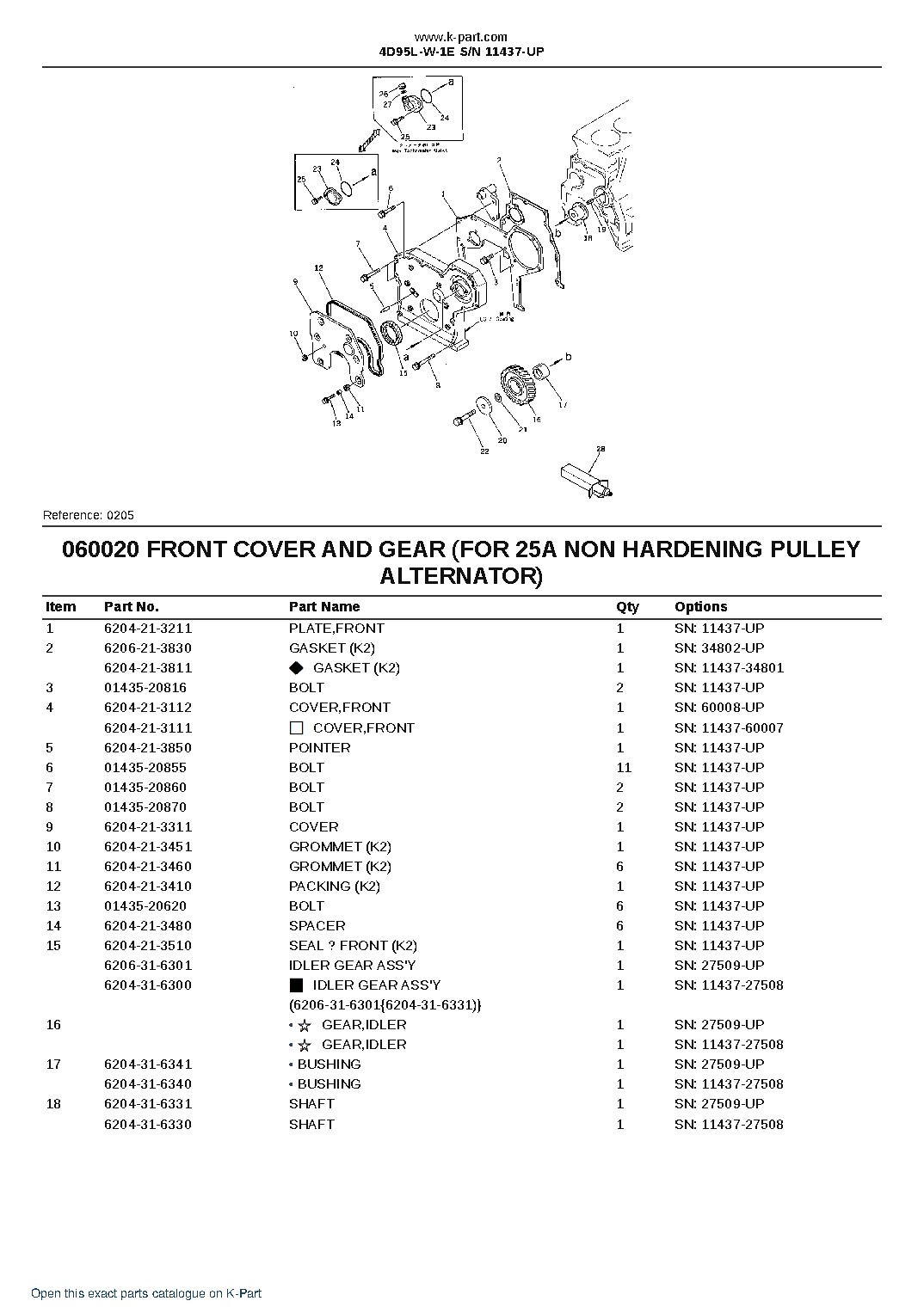 4D95L-W-1E S/N 11437-UP – sample page 10 4D95L-W-1E S/N 11437-UP – sample page 10