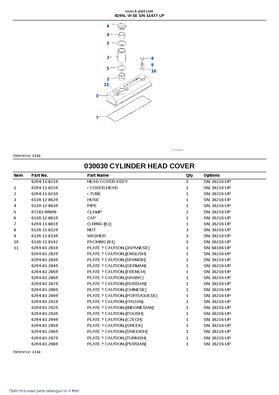 4D95L-W-1E S/N 11437-UP – sample page 4 4D95L-W-1E S/N 11437-UP – sample page 4