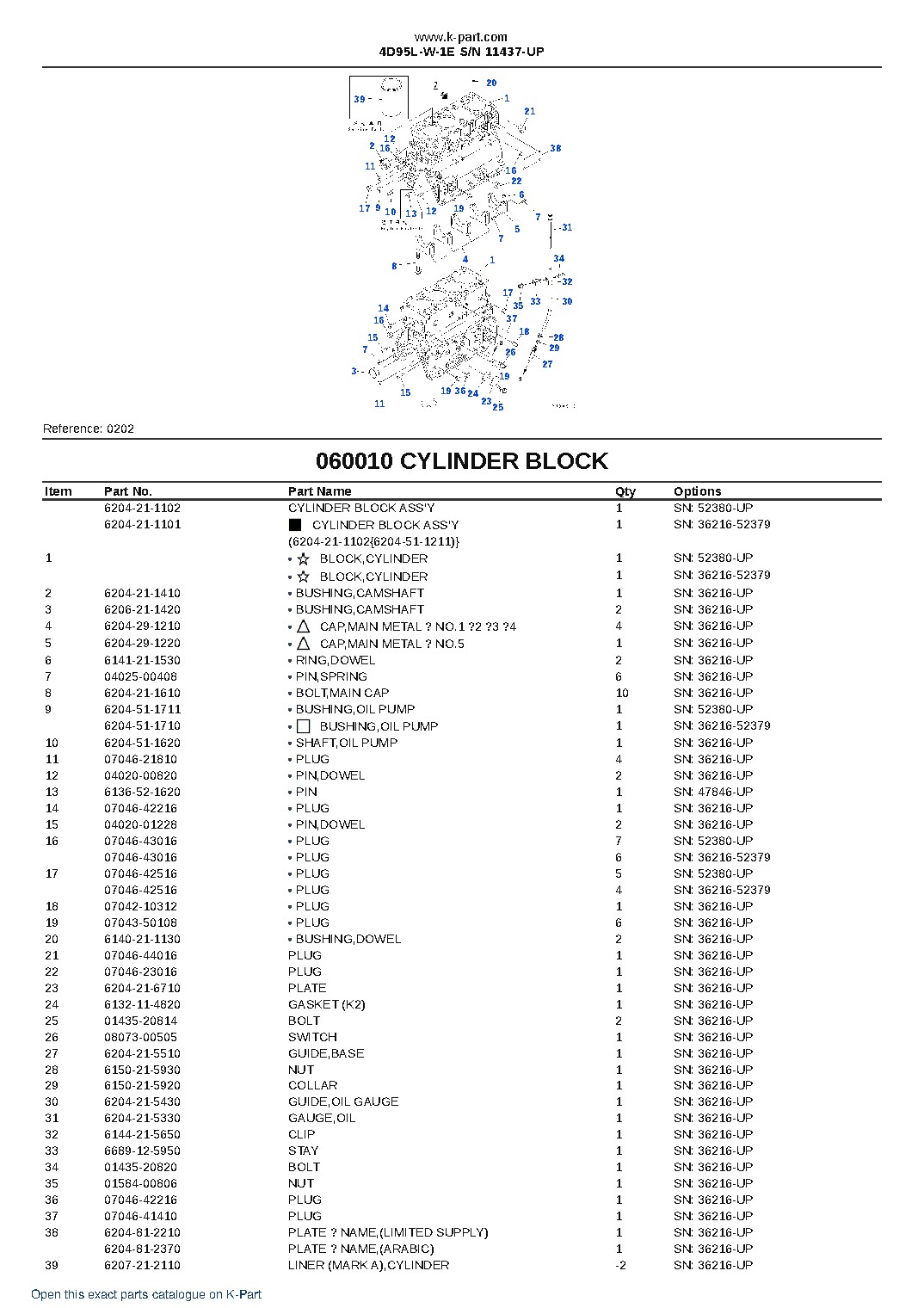 4D95L-W-1E S/N 11437-UP – sample page 8 4D95L-W-1E S/N 11437-UP – sample page 8