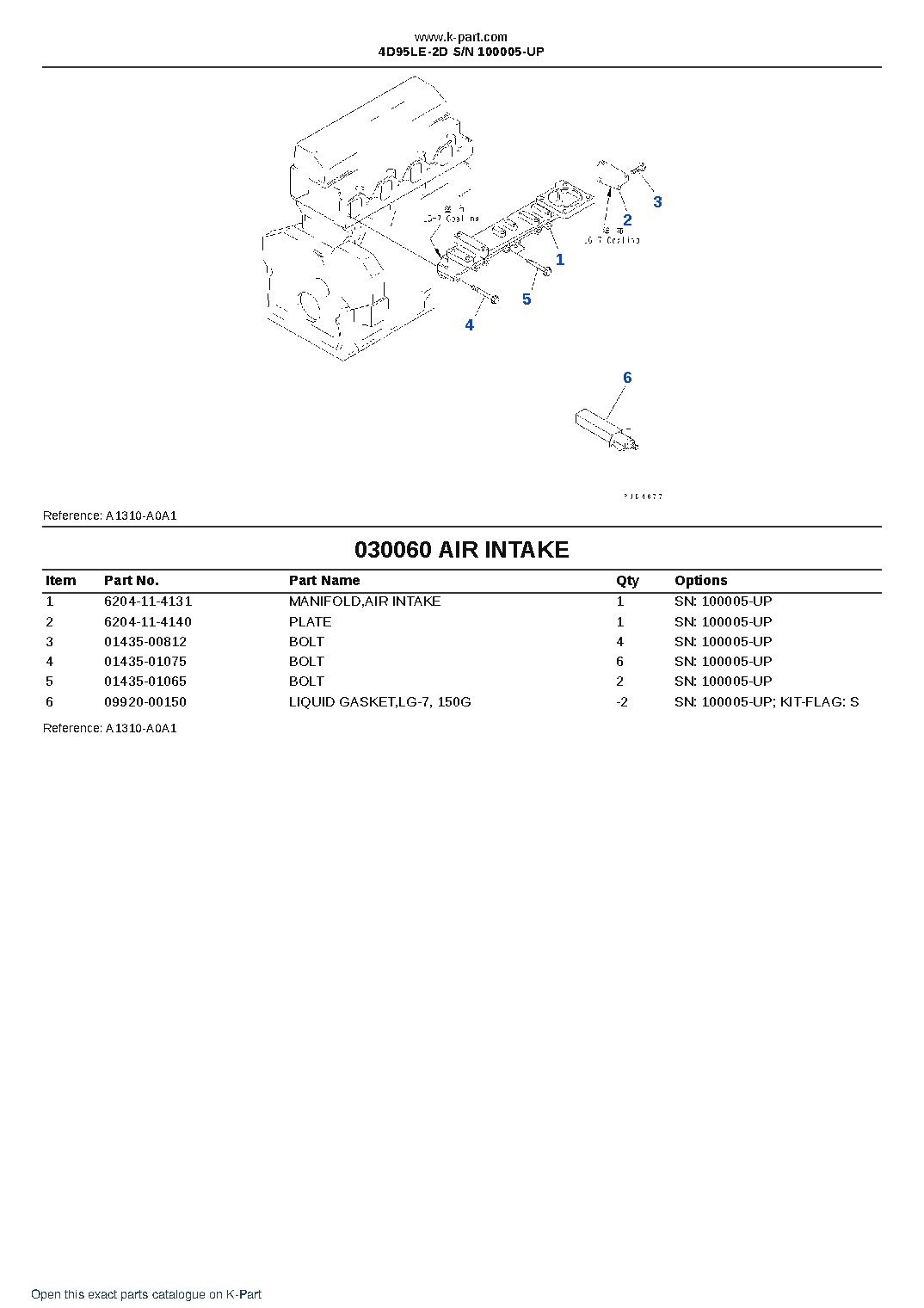 4D95LE-2D S/N 100005-UP – sample page 6