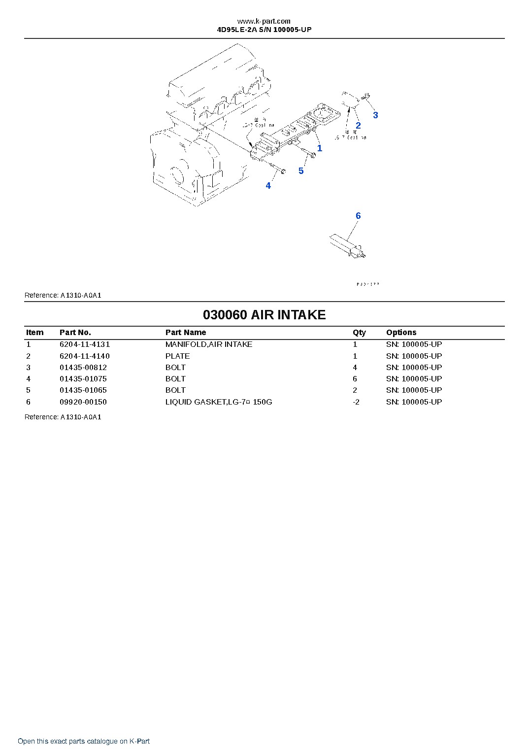 4D95LE-2A S/N 100005-UP – sample page 6