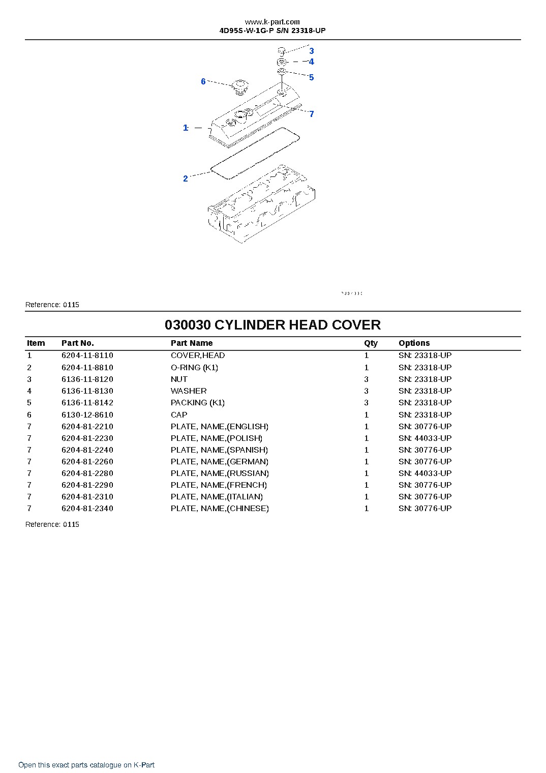4D95S-W-1G-P S/N 23318-UP – sample page 4 4D95S-W-1G-P S/N 23318-UP – sample page 4