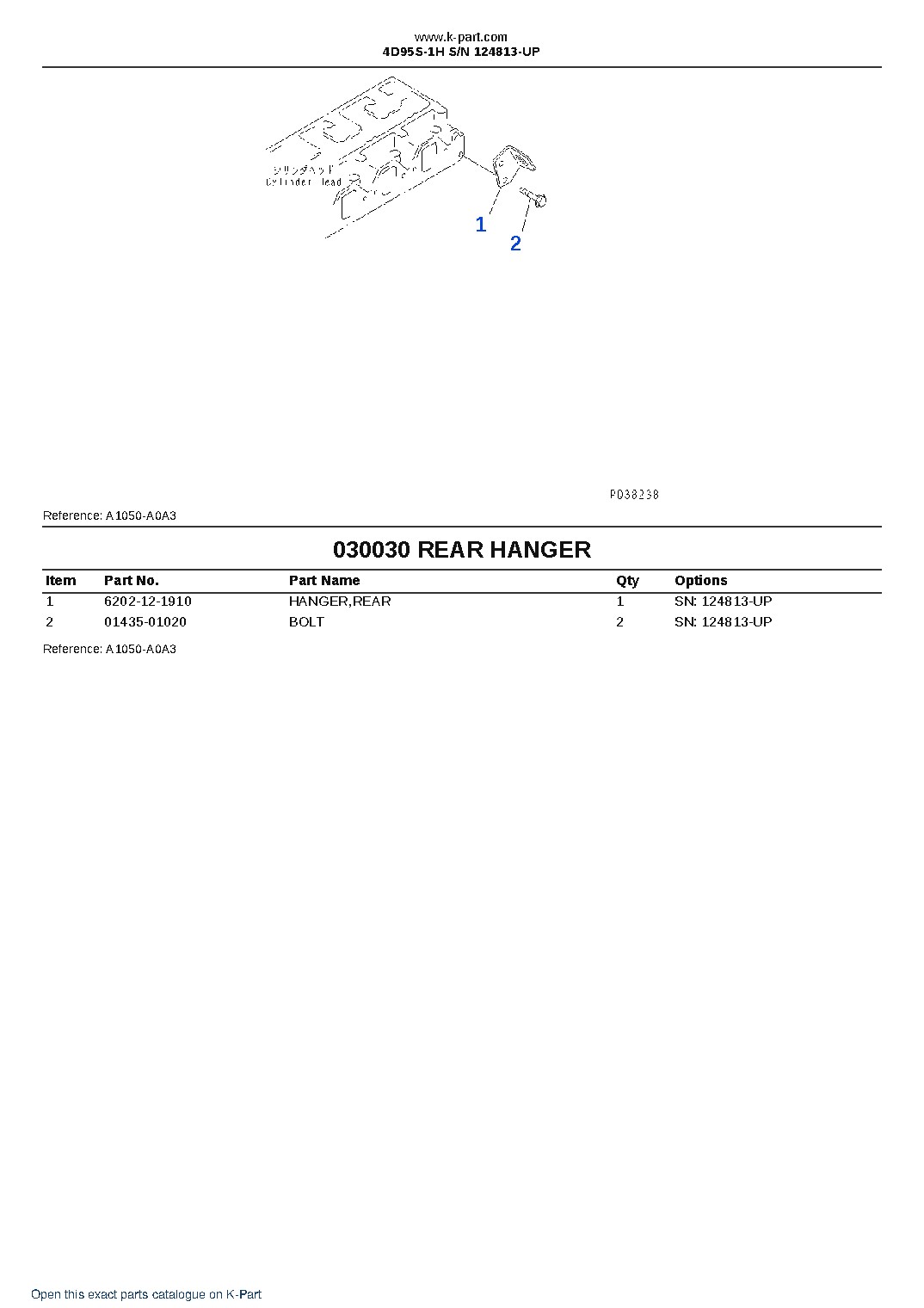 4D95S-1H S/N 124813-UP – sample page 3 4D95S-1H S/N 124813-UP – sample page 3
